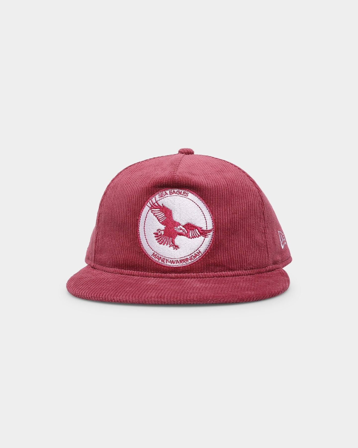 New Era Manly Warringah Sea Eagles NRL '22 Cord The Golfer Snapback Open Purple