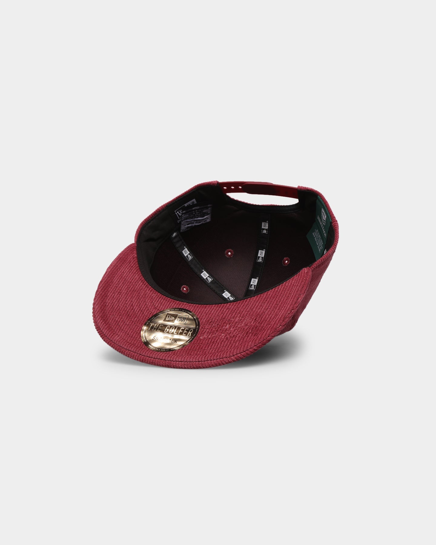 New Era Manly Warringah Sea Eagles NRL '22 Cord The Golfer Snapback Open Purple