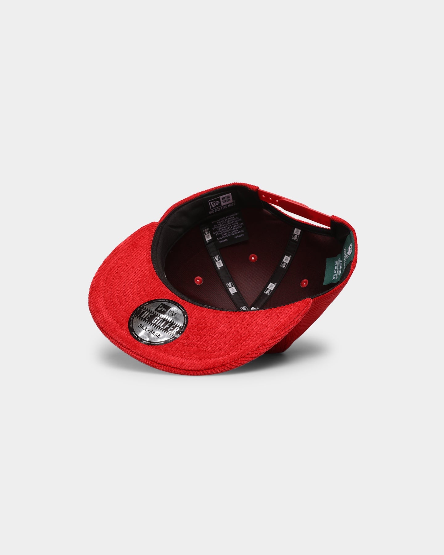 New Era Illawarra Steelers NRL '22 Cord The Golfer Snapback Red