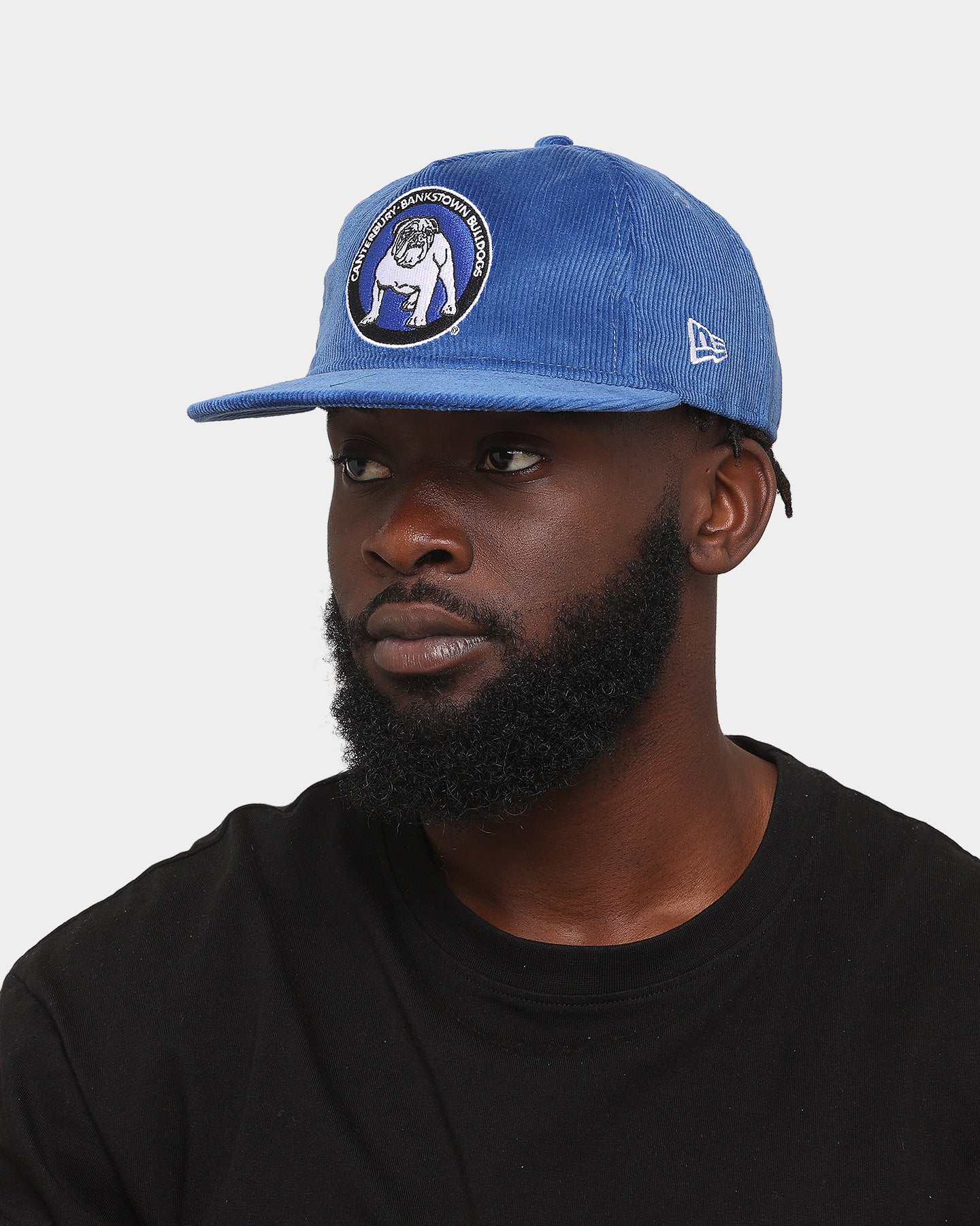 New Era Canterbury-Bankstown Bulldogs  NRL '22 Cord The Golfer Snapback Open Blue