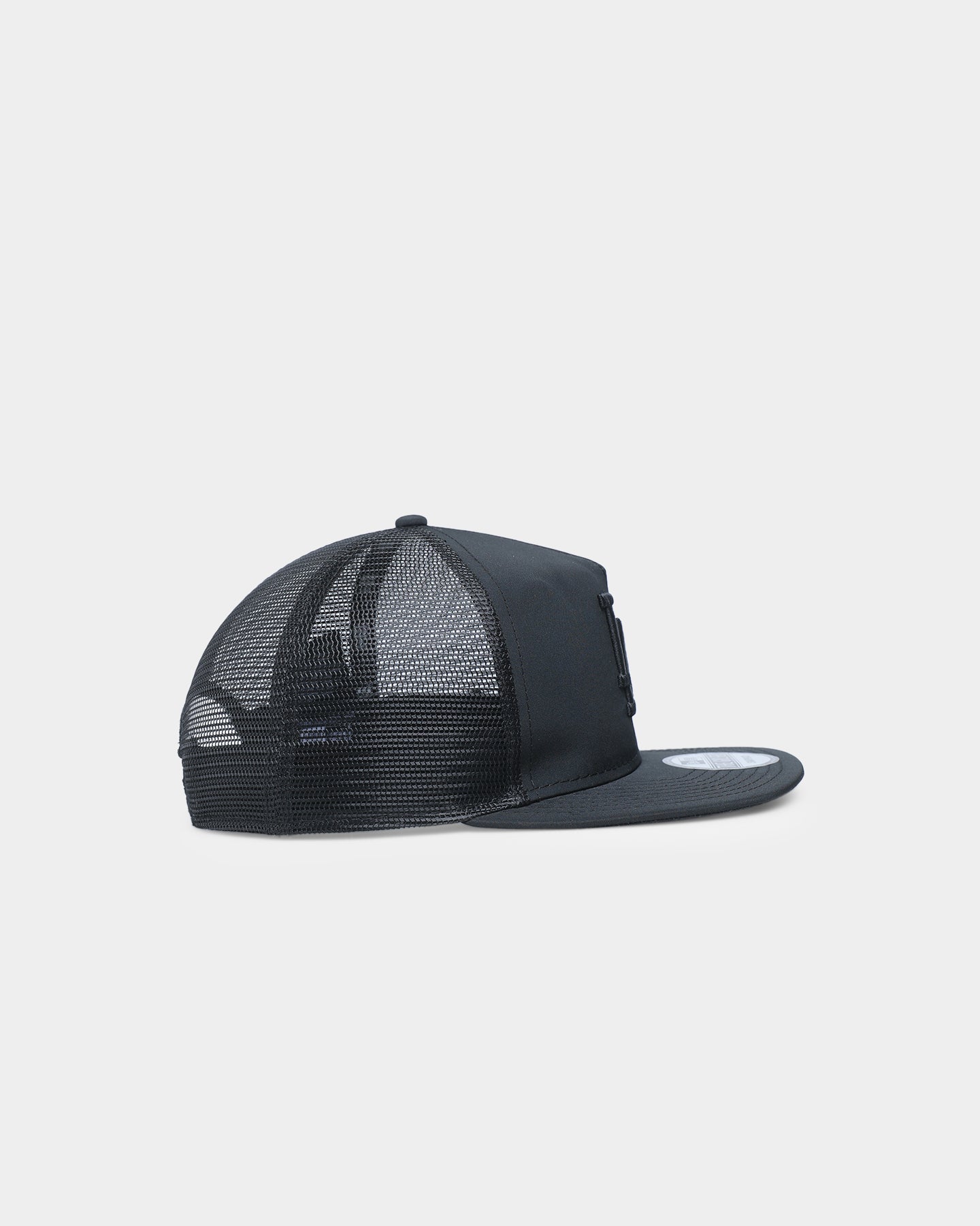 New Era Los Angeles Dodgers Trucker Golfer Snapback Black/Black