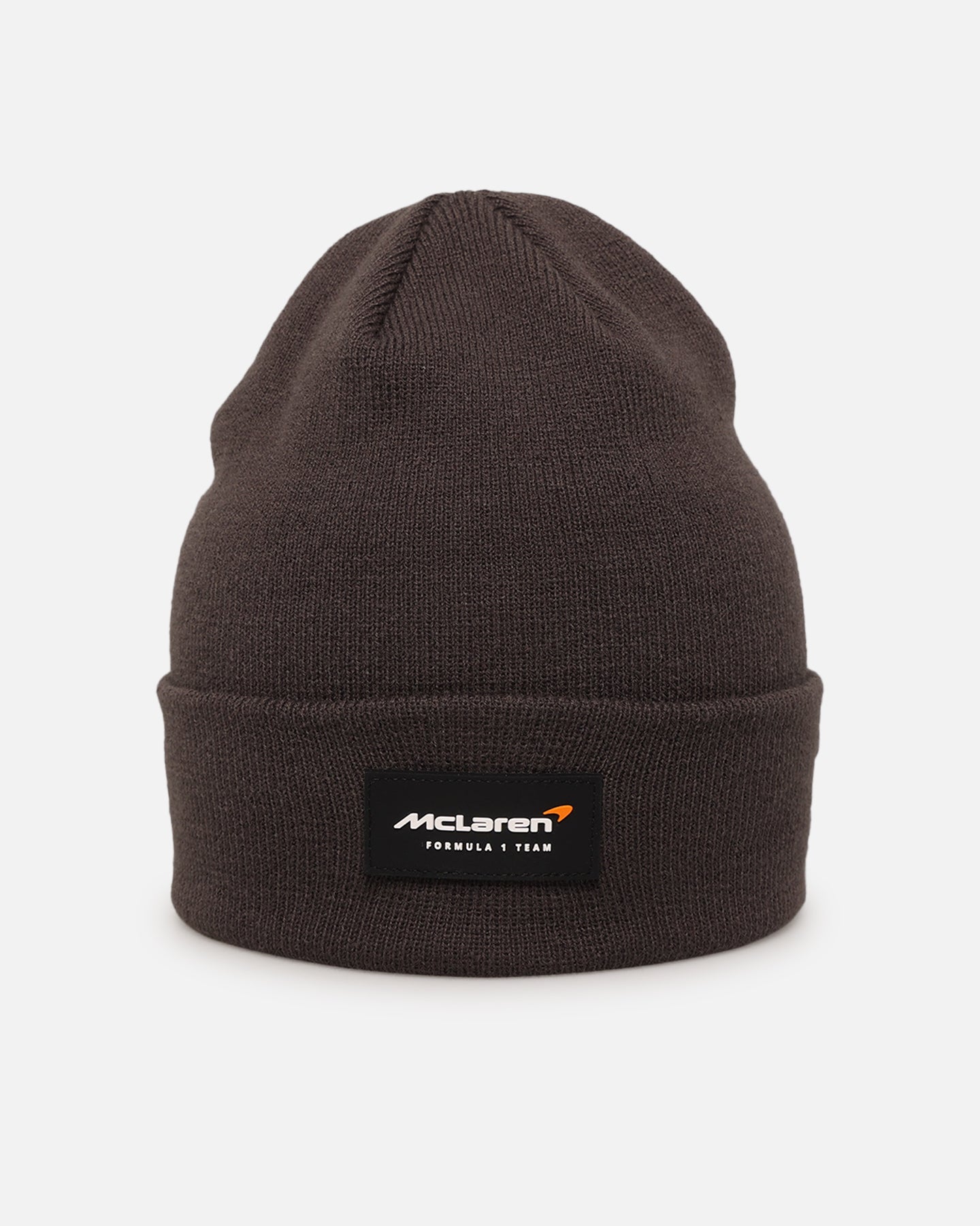 New Era X Mclaren Essential Cuff Knit Beanie Dark Grey