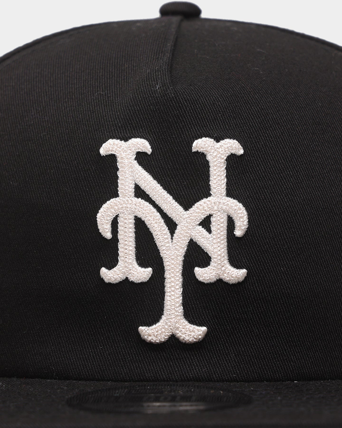 New Era New York Mets Old Golfer Snapback Black/Ivory
