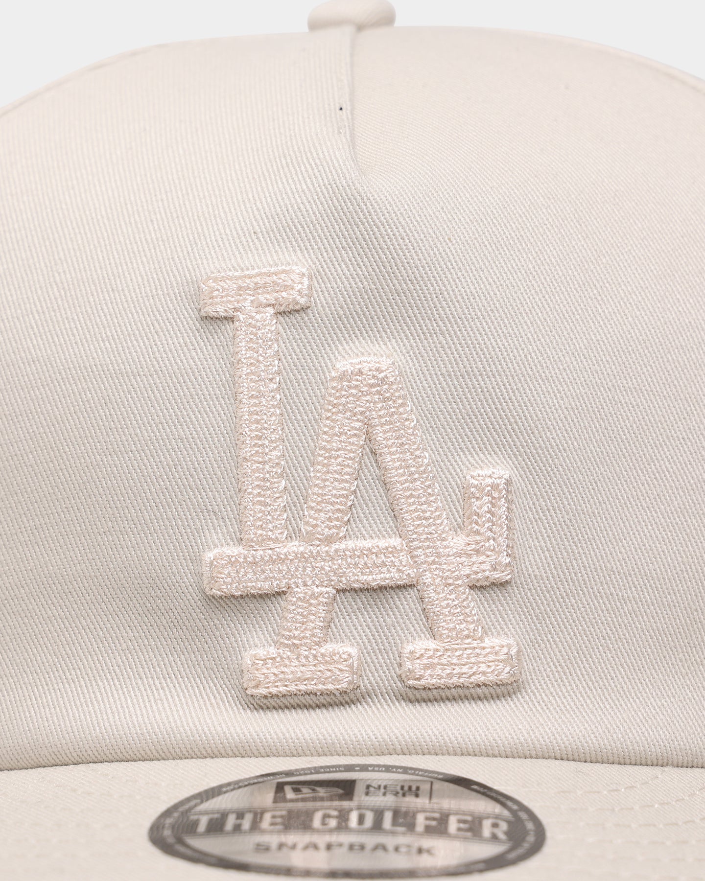New Era Los Angeles Dodgers Old Golfer Snapback Stone