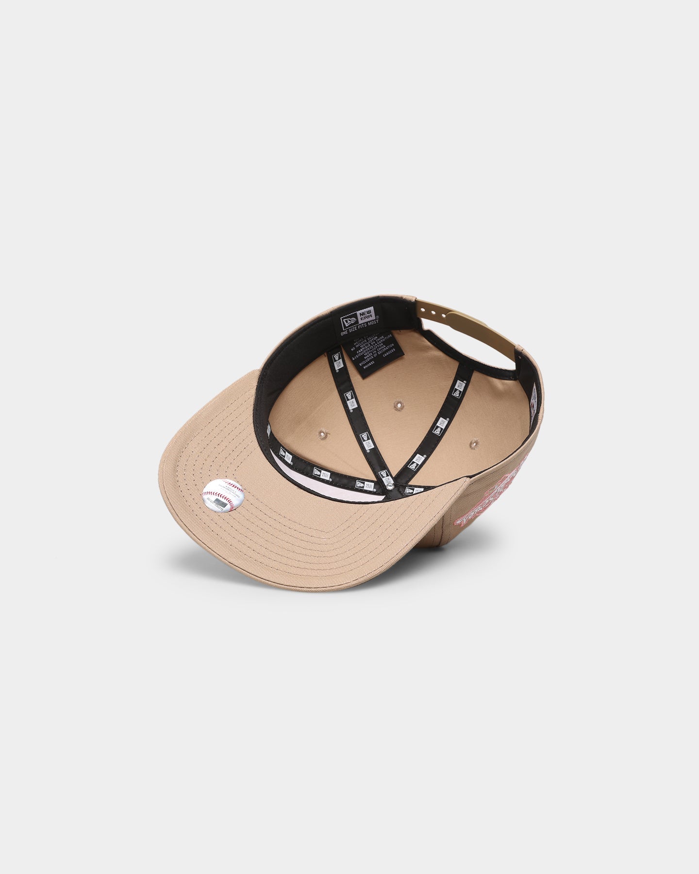 New Era New York Yankees 'Tumbleweed Sundae' Old Golfer Snapback Khaki/Pink