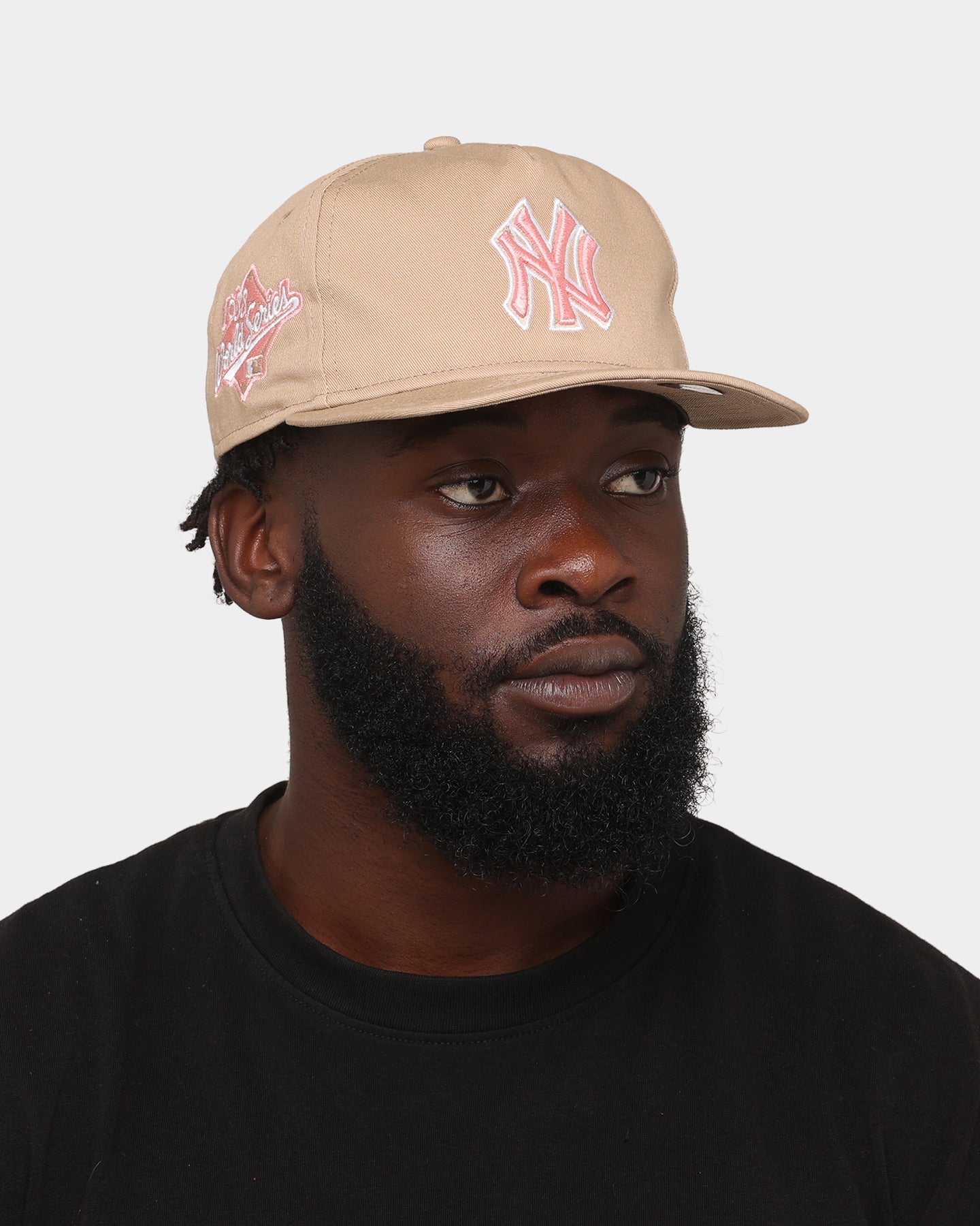 New Era New York Yankees 'Tumbleweed Sundae' Old Golfer Snapback Khaki/Pink