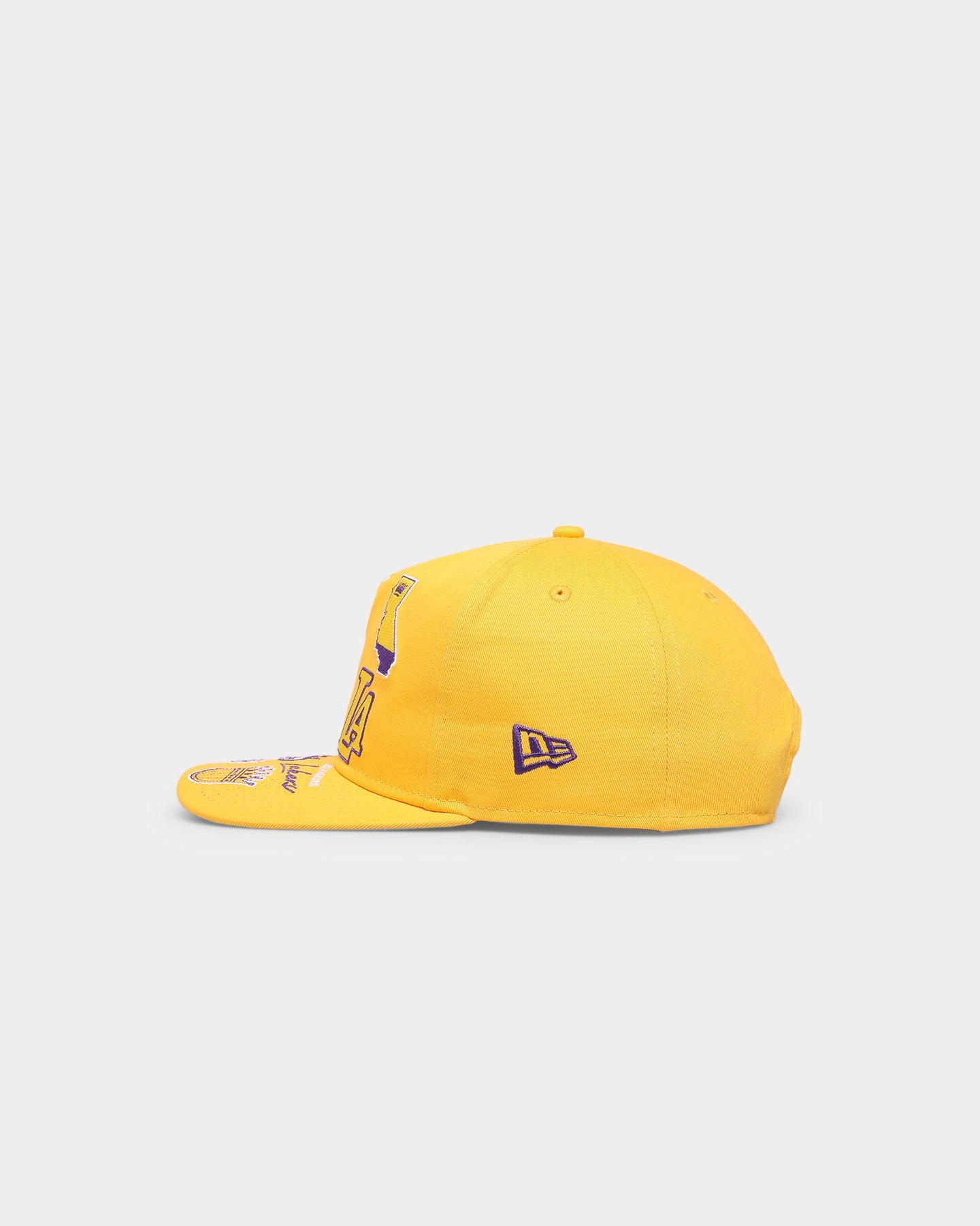 New Era Los Angeles Lakers 'Team Multi Logo' Old Golfer Snapback Team/Multi