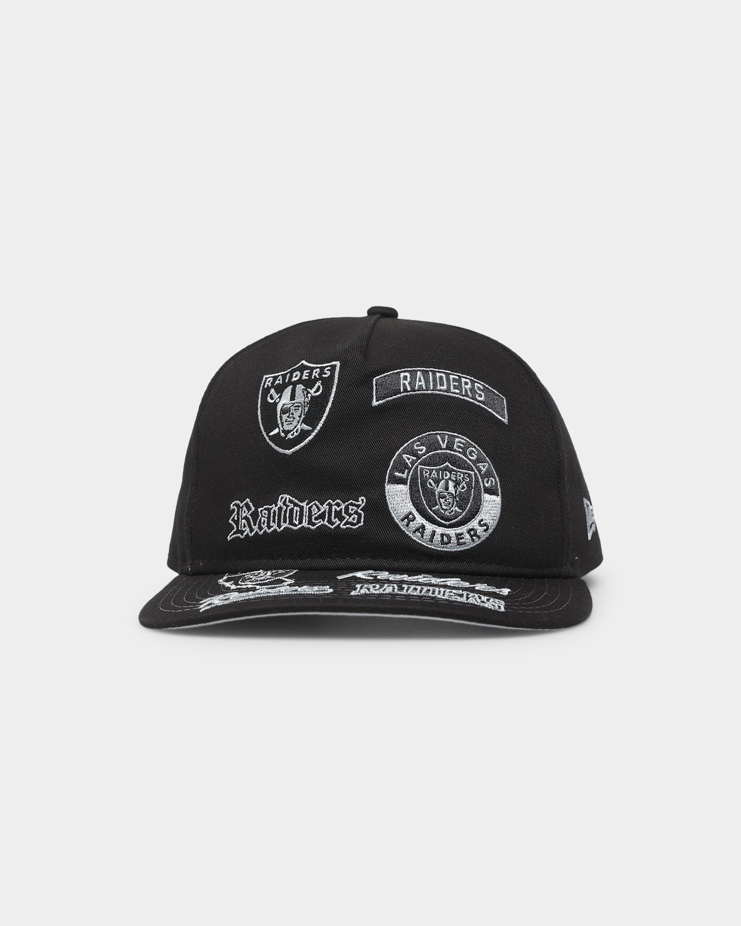 New Era Las Vegas Raiders 'Team Multi Logo' Old Golfer Snapback Team/Multi