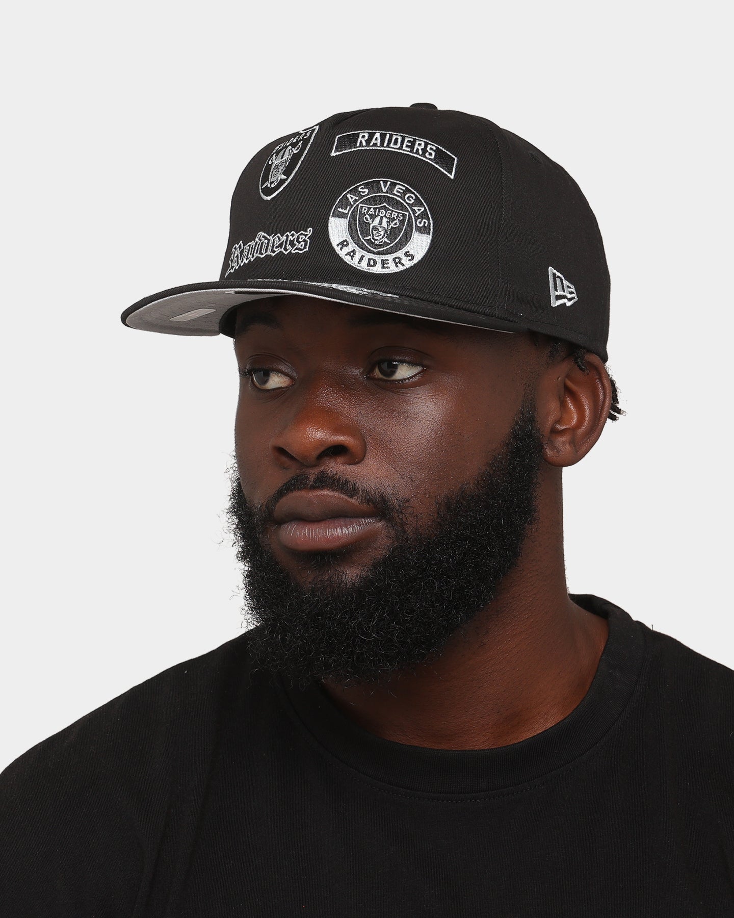 New Era Las Vegas Raiders 'Team Multi Logo' Old Golfer Snapback Team/Multi