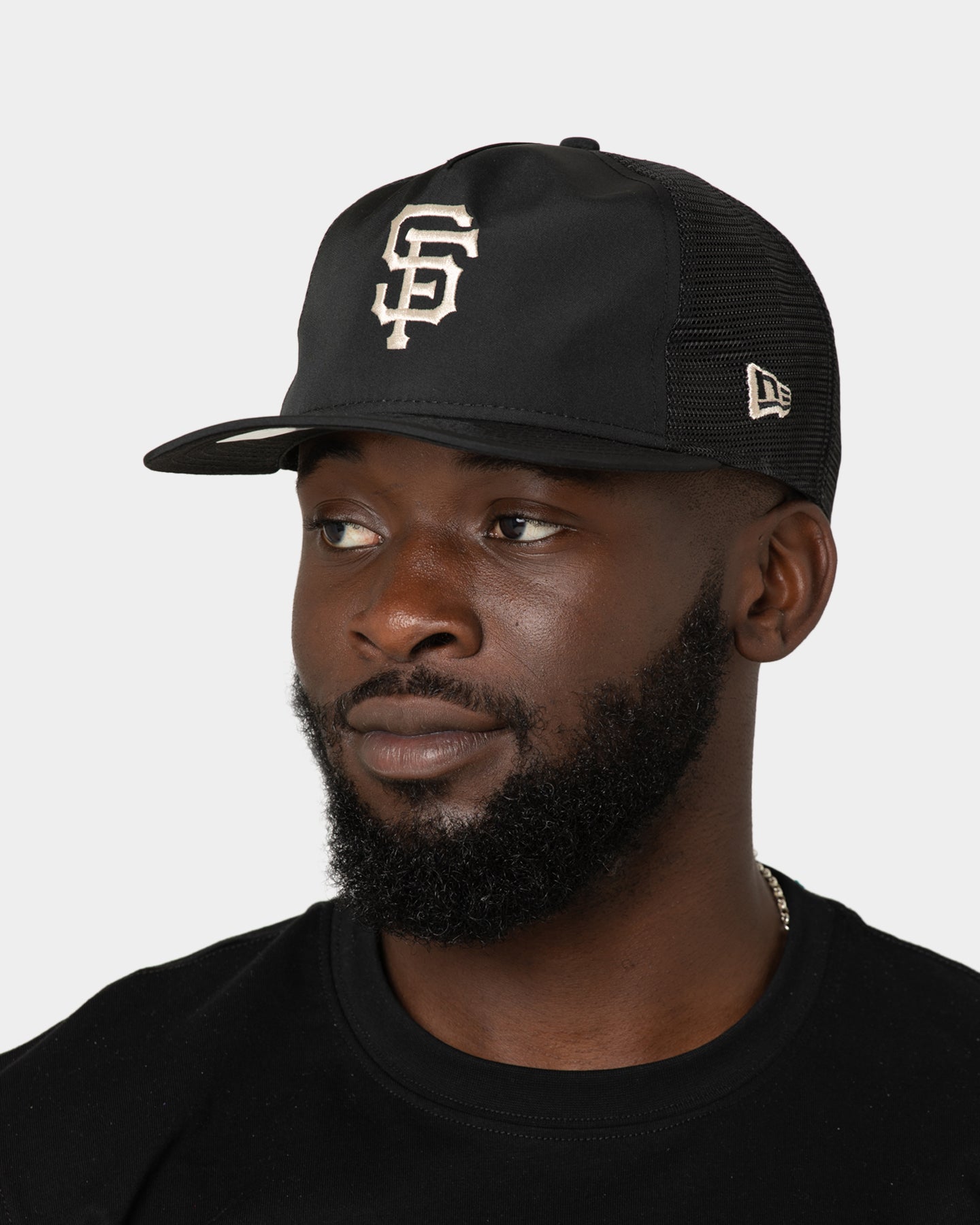 New Era San Francisco 'Black Stone' Prolight Golfer Trucker