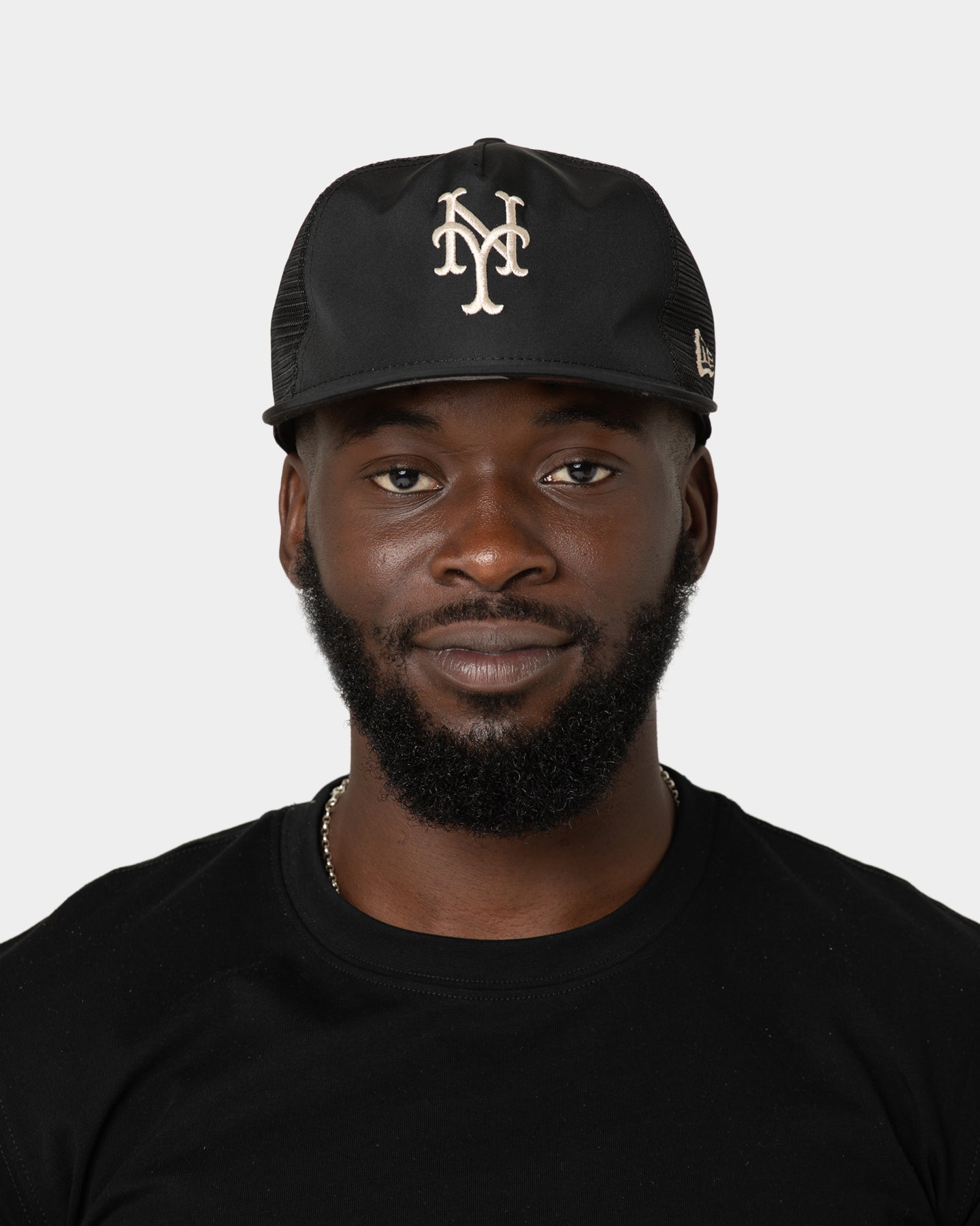 New Era New York Mets 'Black Stone' Prolight Golfer Trucker
