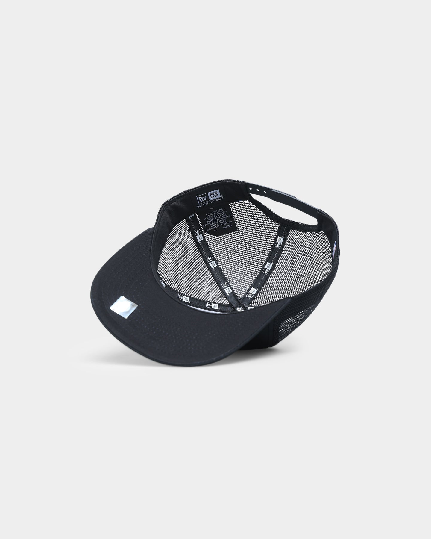 New Era Brooklyn Nets 'Black Stone' Prolight Golfer Trucker Snapback Black/Stone