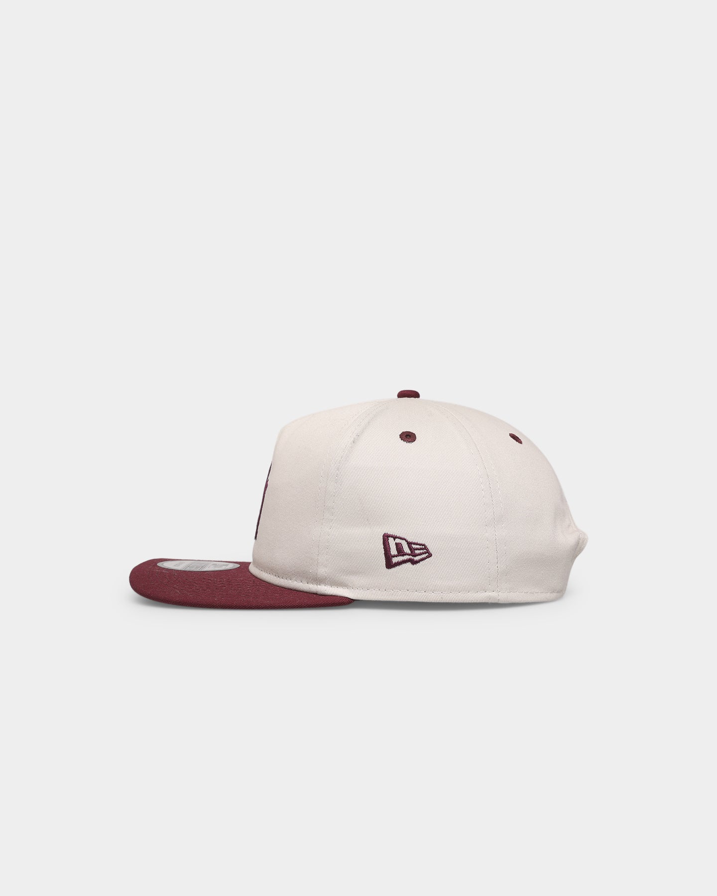 New Era New York Yankees Old Golfer Snapback Stone/Maroon