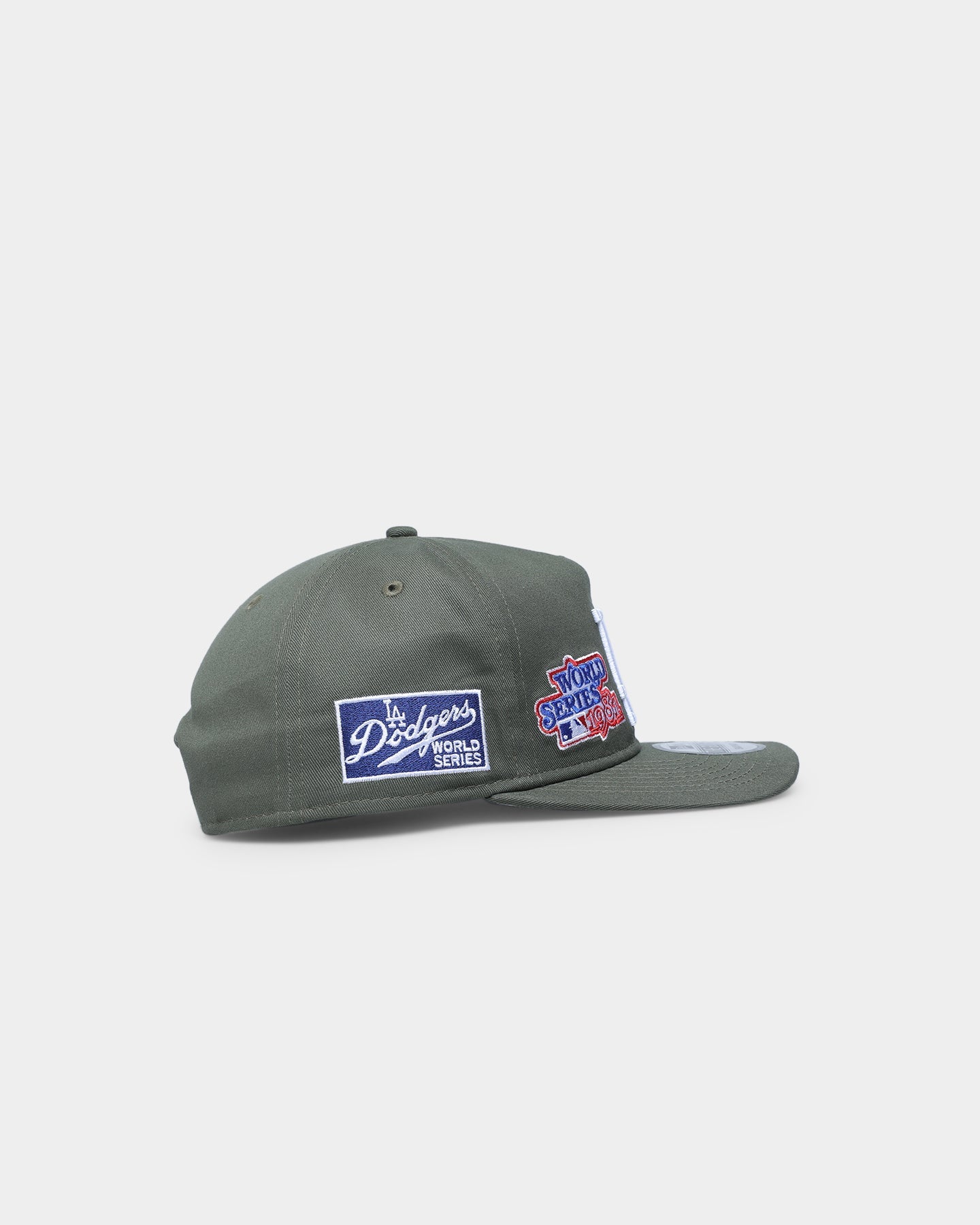 New Era Los Angeles Dodgers 'Olive Multi Logo' Old Golfer Strapback Olive