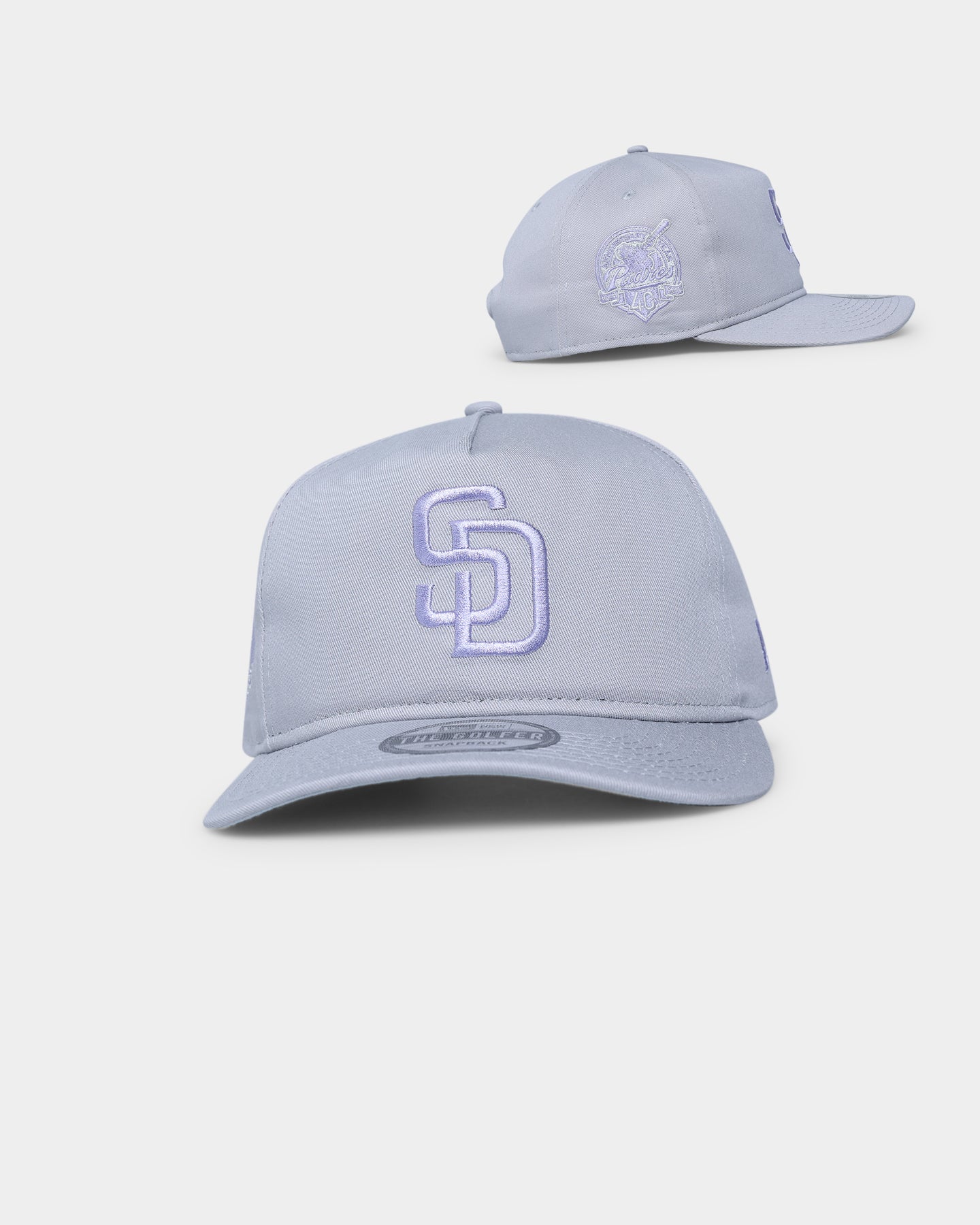 New Era San Diego Padres "Purple Smoke" Old Golfer Snapback Grey Lavender