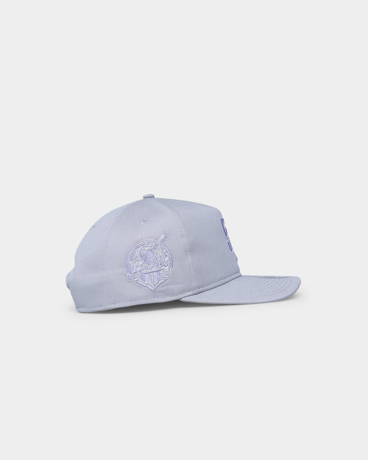 New Era San Diego Padres "Purple Smoke" Old Golfer Snapback Grey Lavender