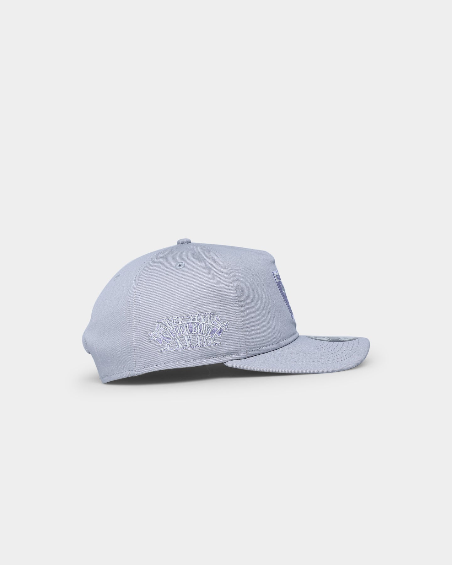 New Era Oakland Raiders 'Purple Smoke' Old Golfer Snapback Grey/Lavender