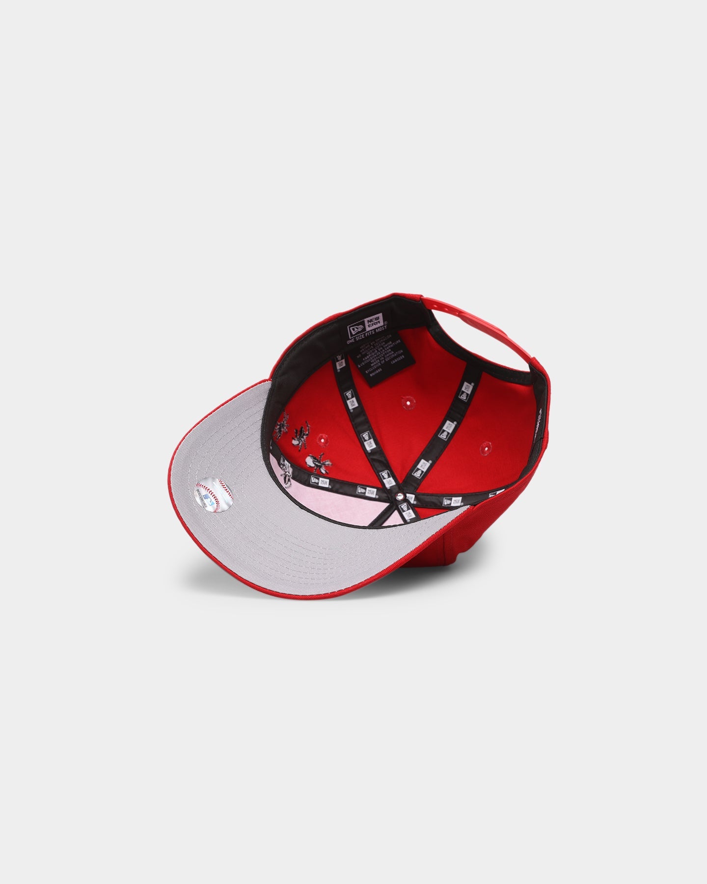New Era New York Yankees 'Spider Crown' Old Golfer Snapback Scarlet