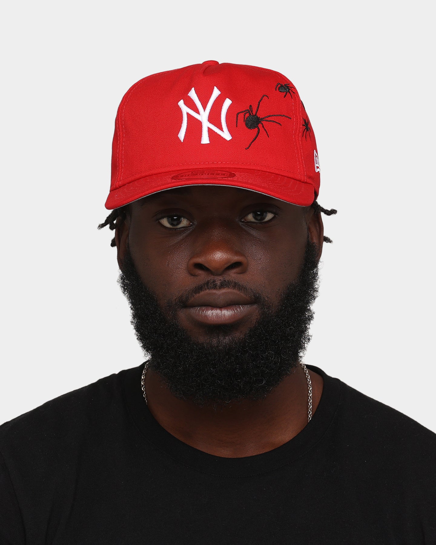 New Era New York Yankees 'Spider Crown' Old Golfer Snapback Scarlet