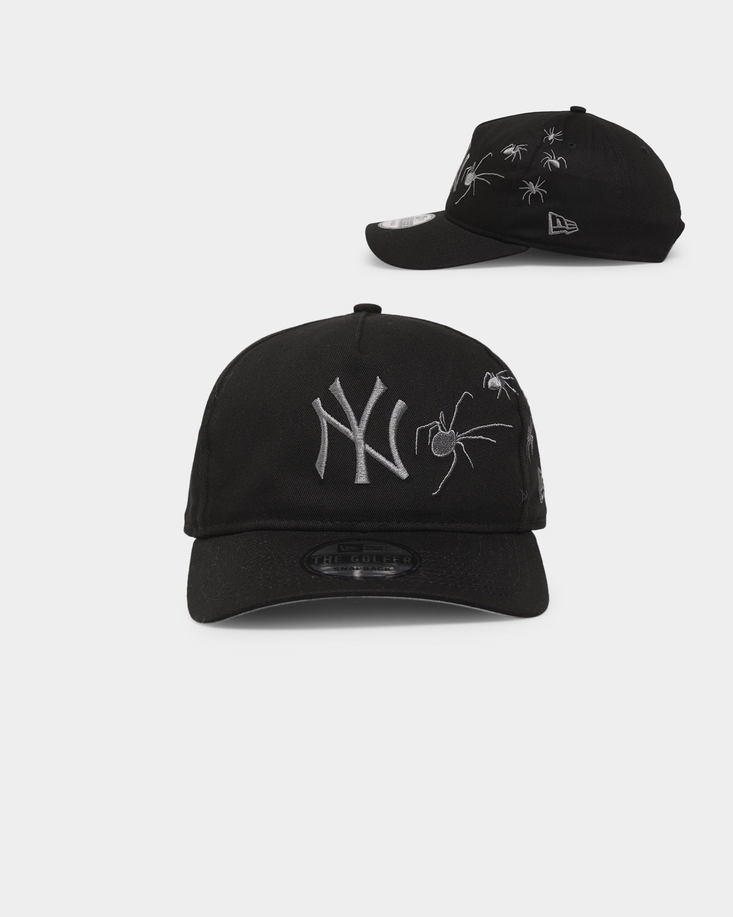 New Era New York Yankees 'Spider Crown' Old Golfer Snapback Black