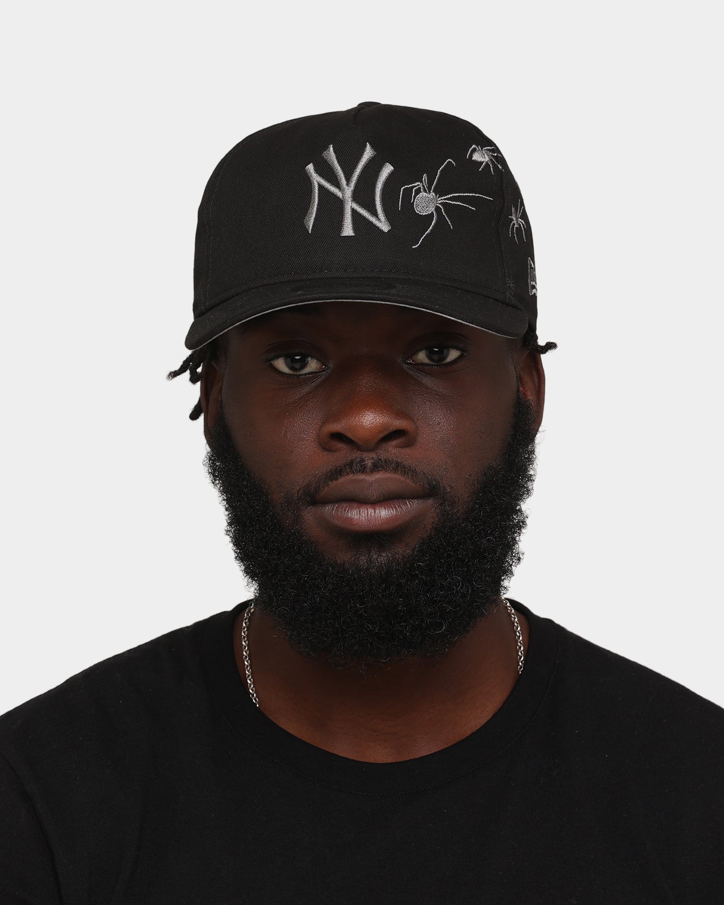 New Era New York Yankees 'Spider Crown' Old Golfer Snapback Black
