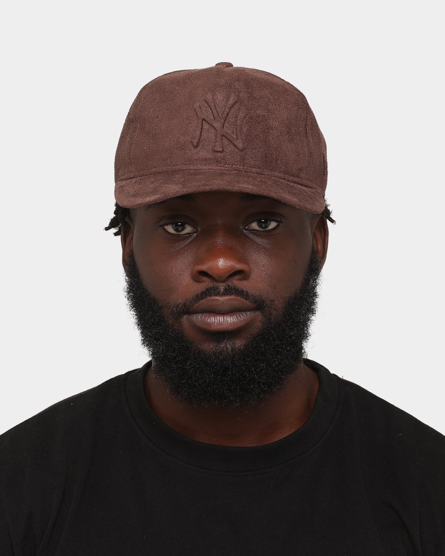 New Era New York Yankees 'Tonal Brown Suede' Old Golfer Snapback Brown