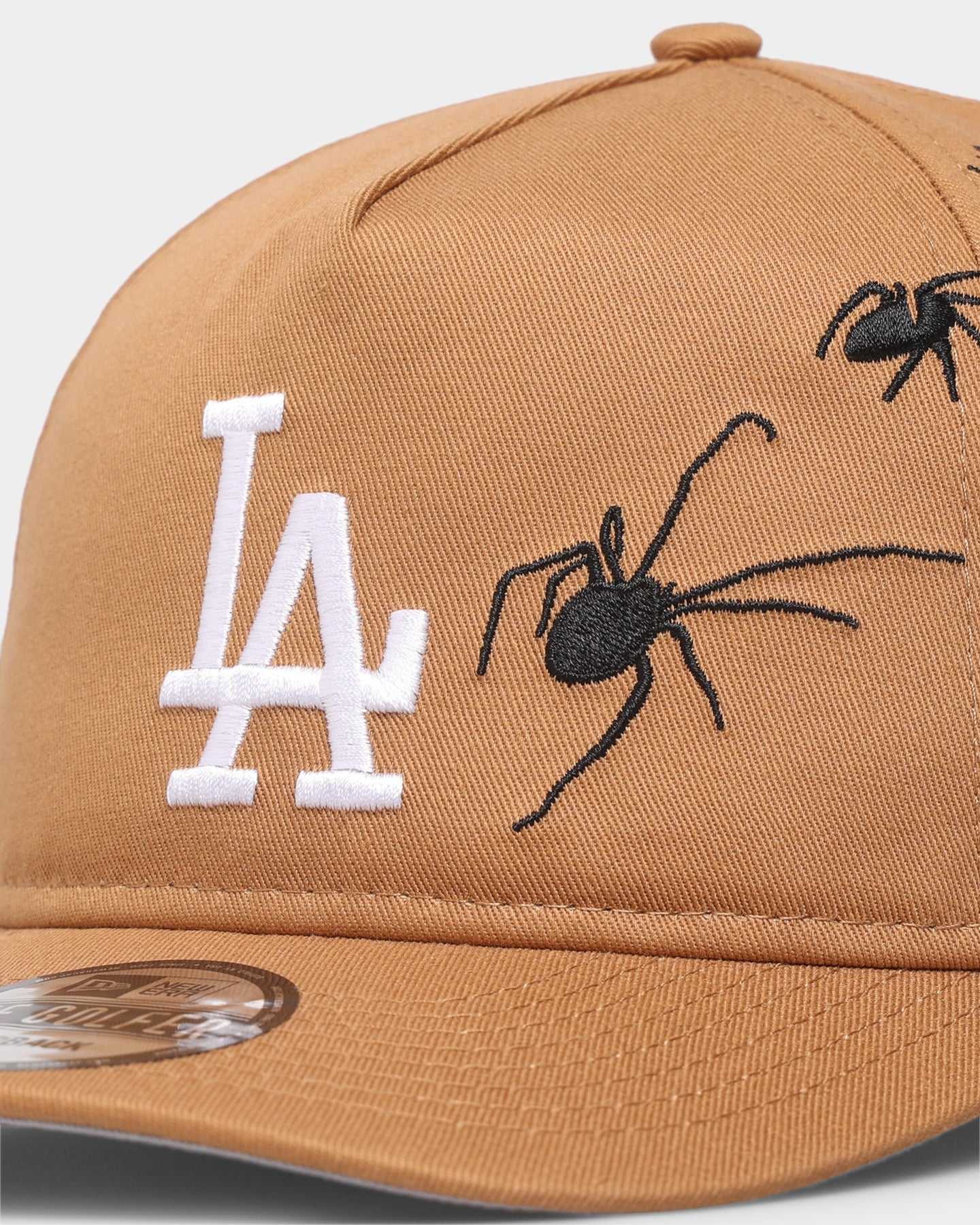 New Era Los Angeles Dodgers 'Spider Crown' Old Golfer Snapback Wheat