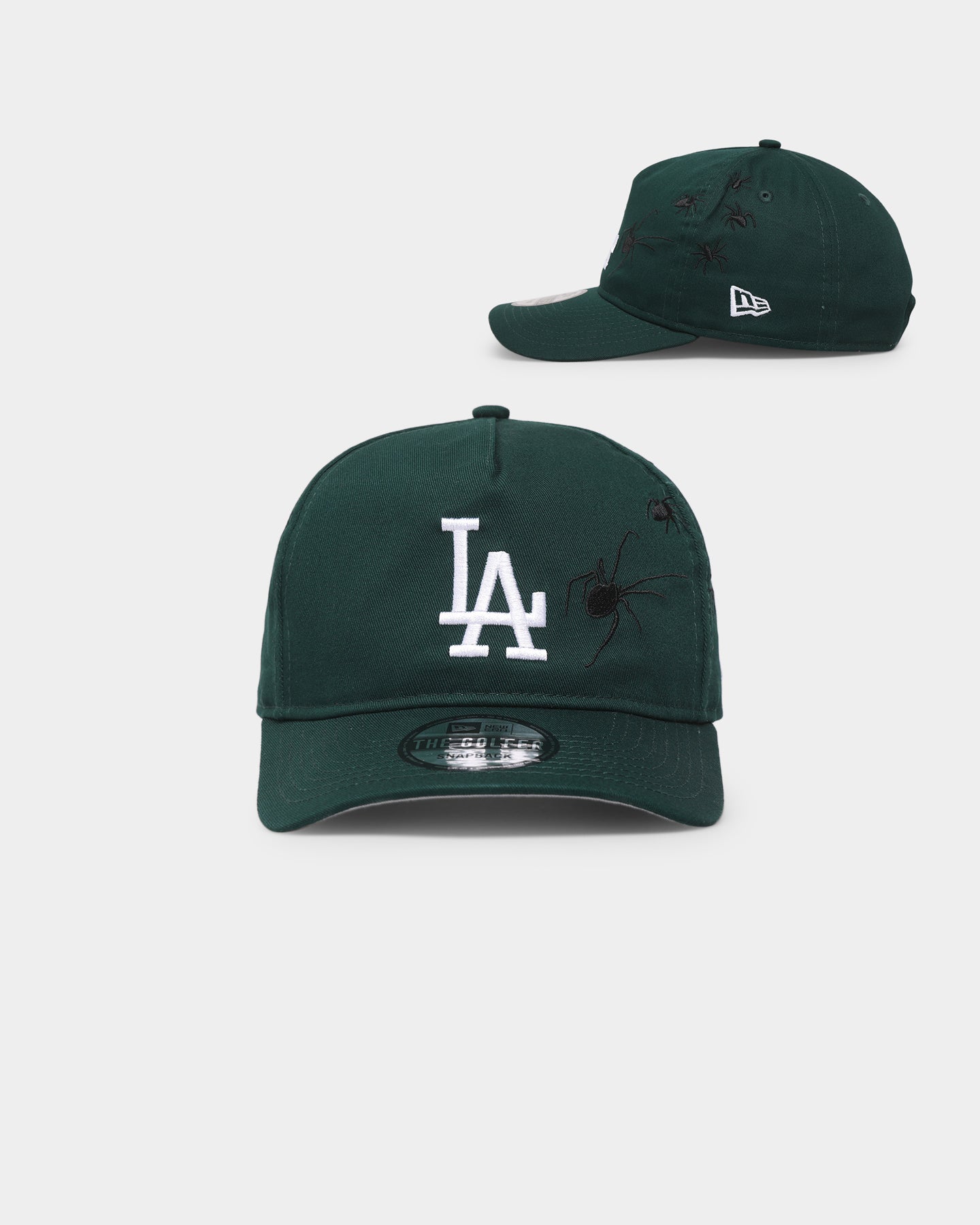 New Era Los Angeles Dodgers 'Spider Crown' Old Golfer Snapback Green