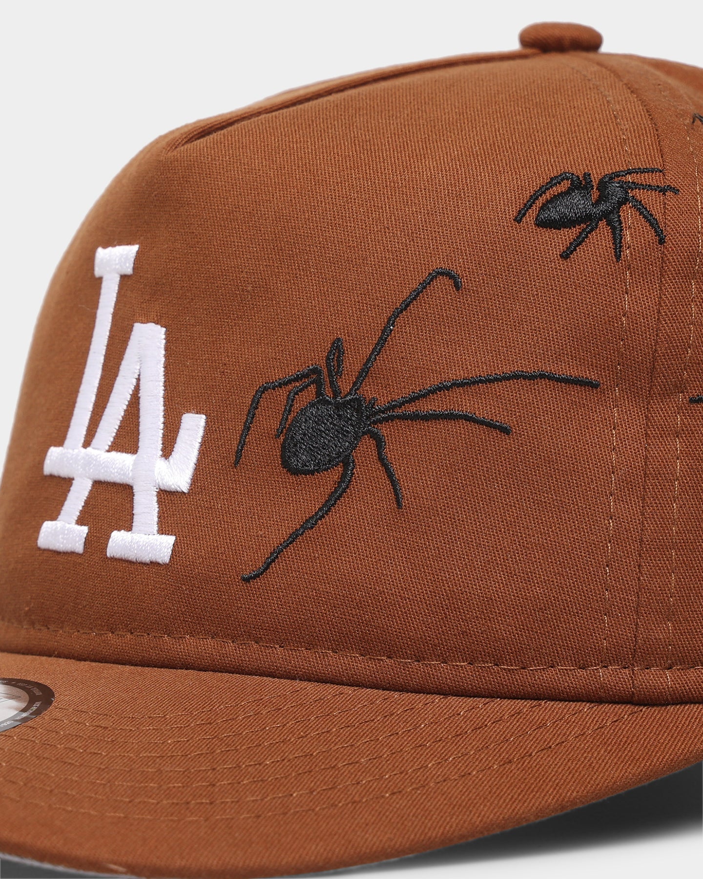 New Era Los Angeles Dodgers 'Spider Crown' Old Golfer Snapback Chocolate