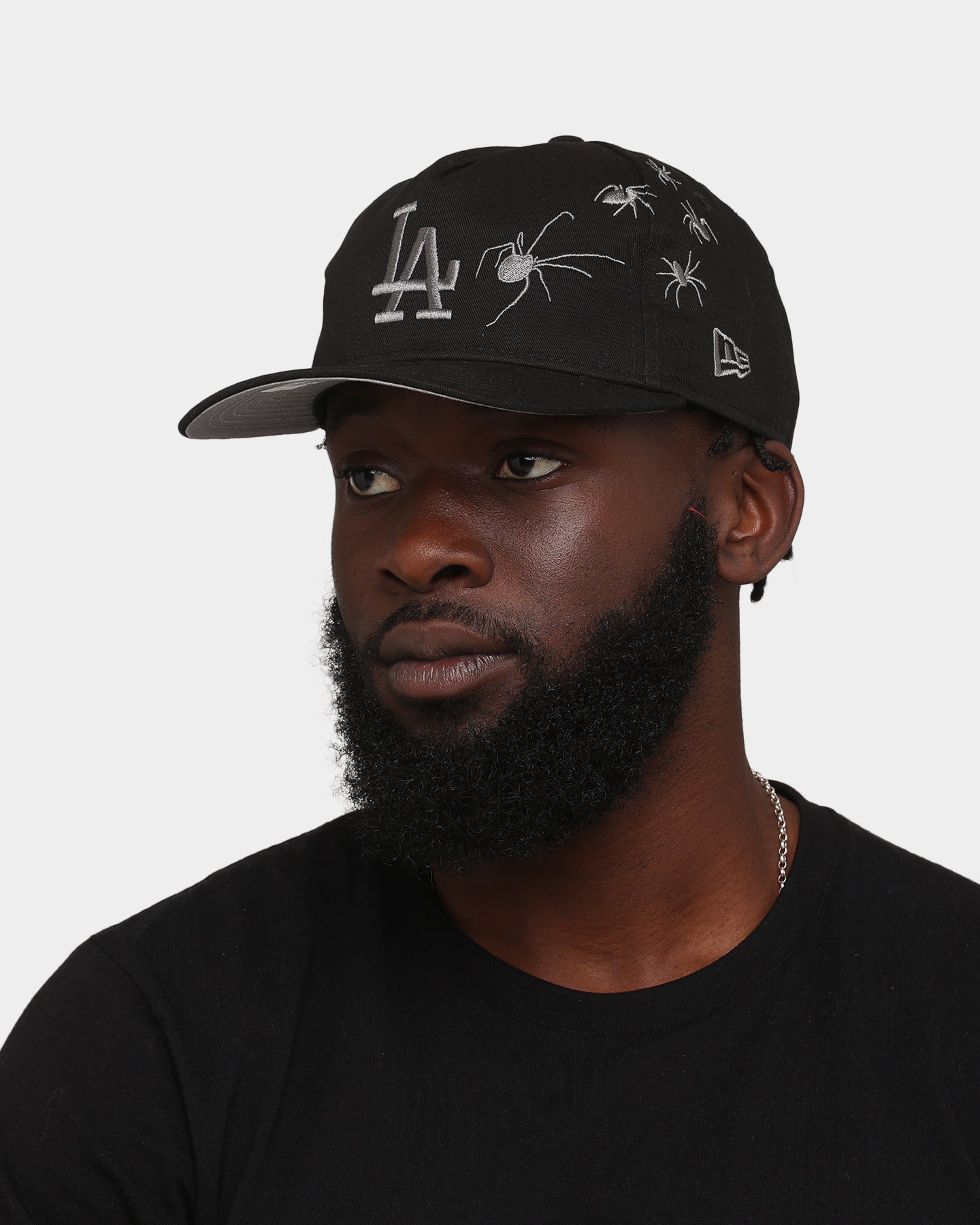New Era Los Angeles Dodgers 'Spider Crown' Old Golfer Snapback Black