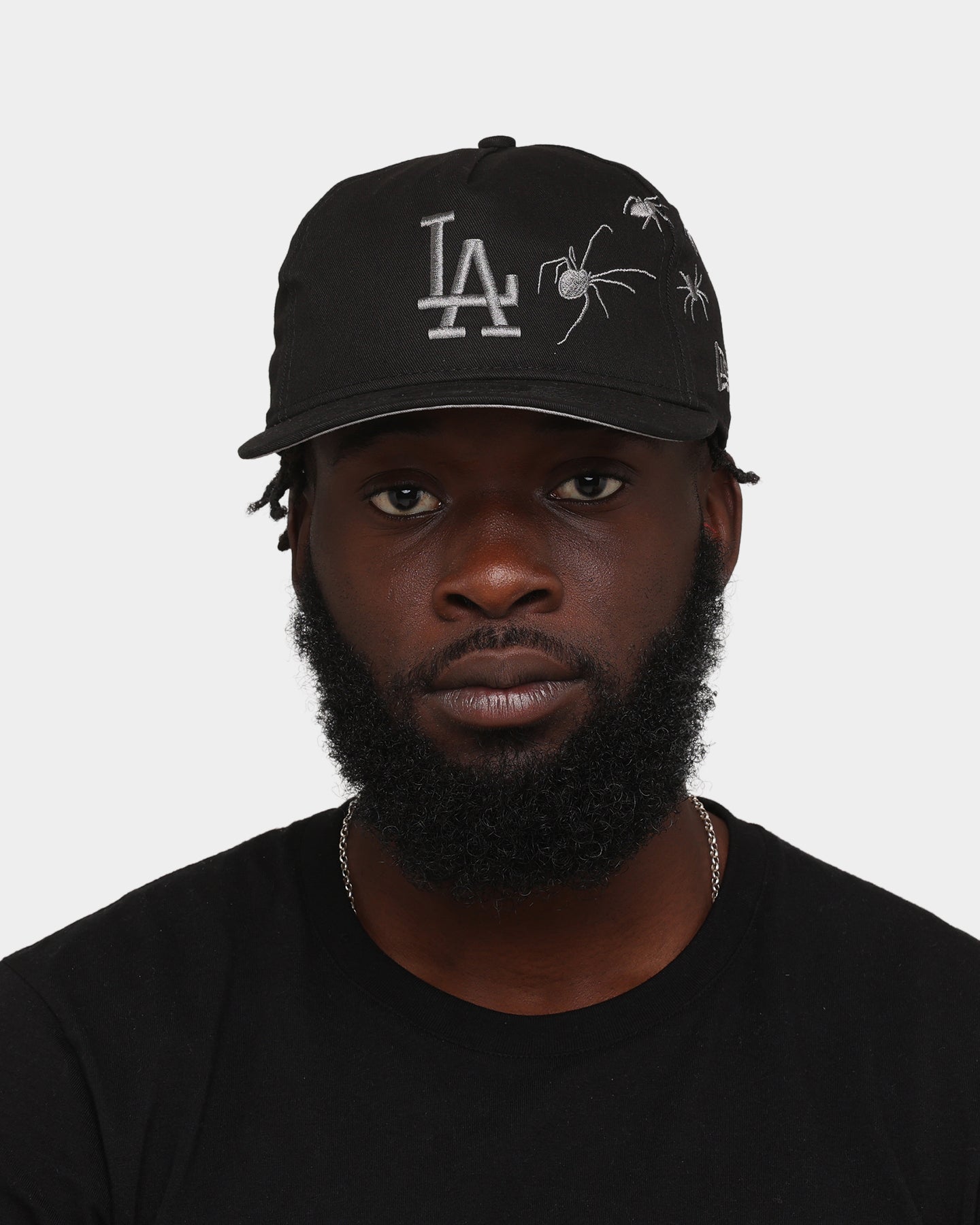 New Era Los Angeles Dodgers 'Spider Crown' Old Golfer Snapback Black