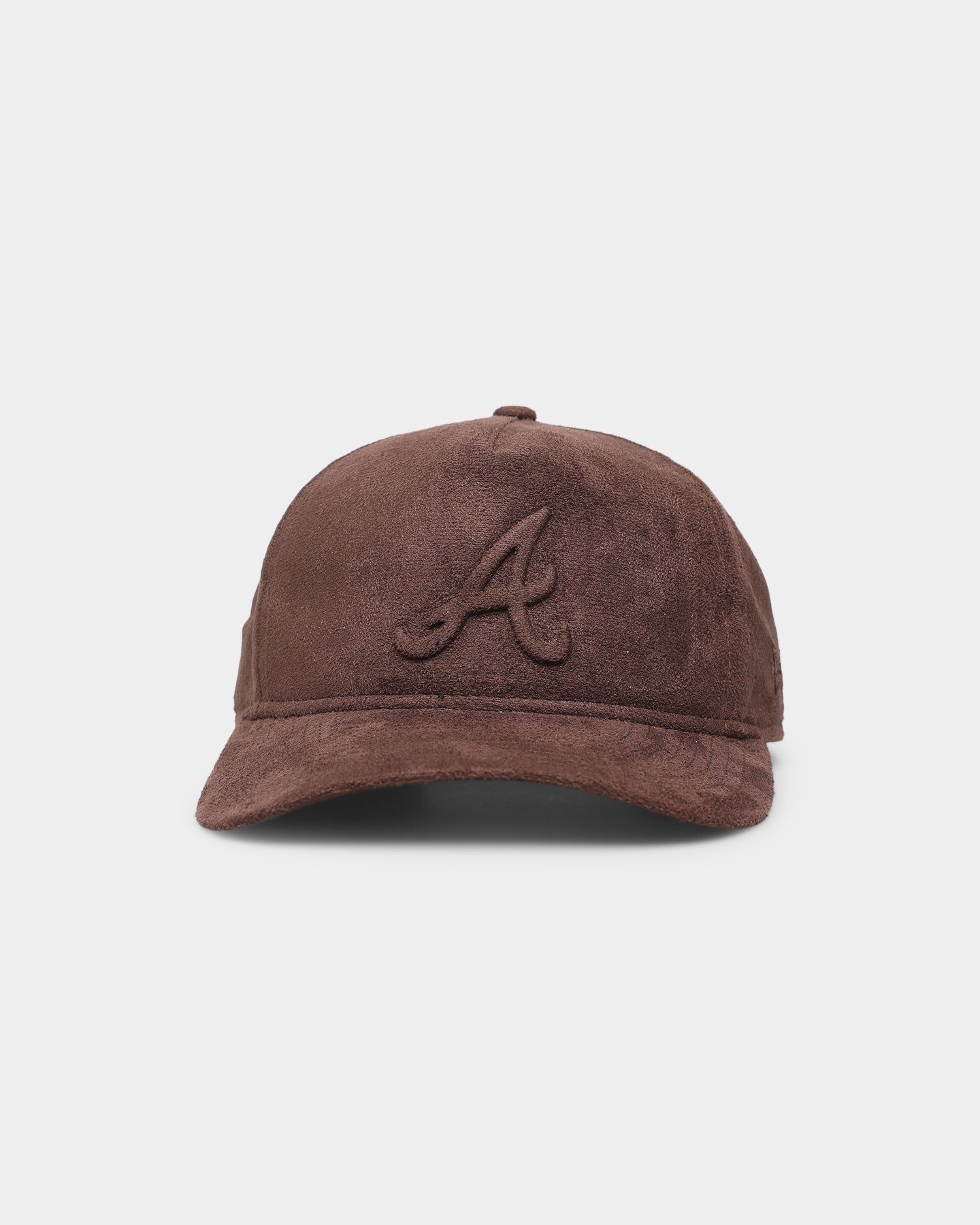 New Era Atlanta Braves 'Tonal Brown Suede' Old Golfer Snapback Brown