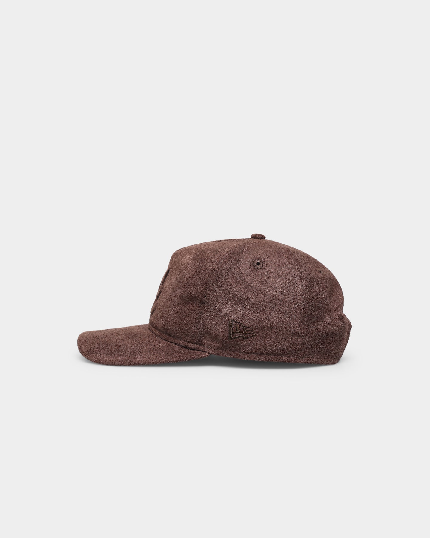 New Era Atlanta Braves 'Tonal Brown Suede' Old Golfer Snapback Brown