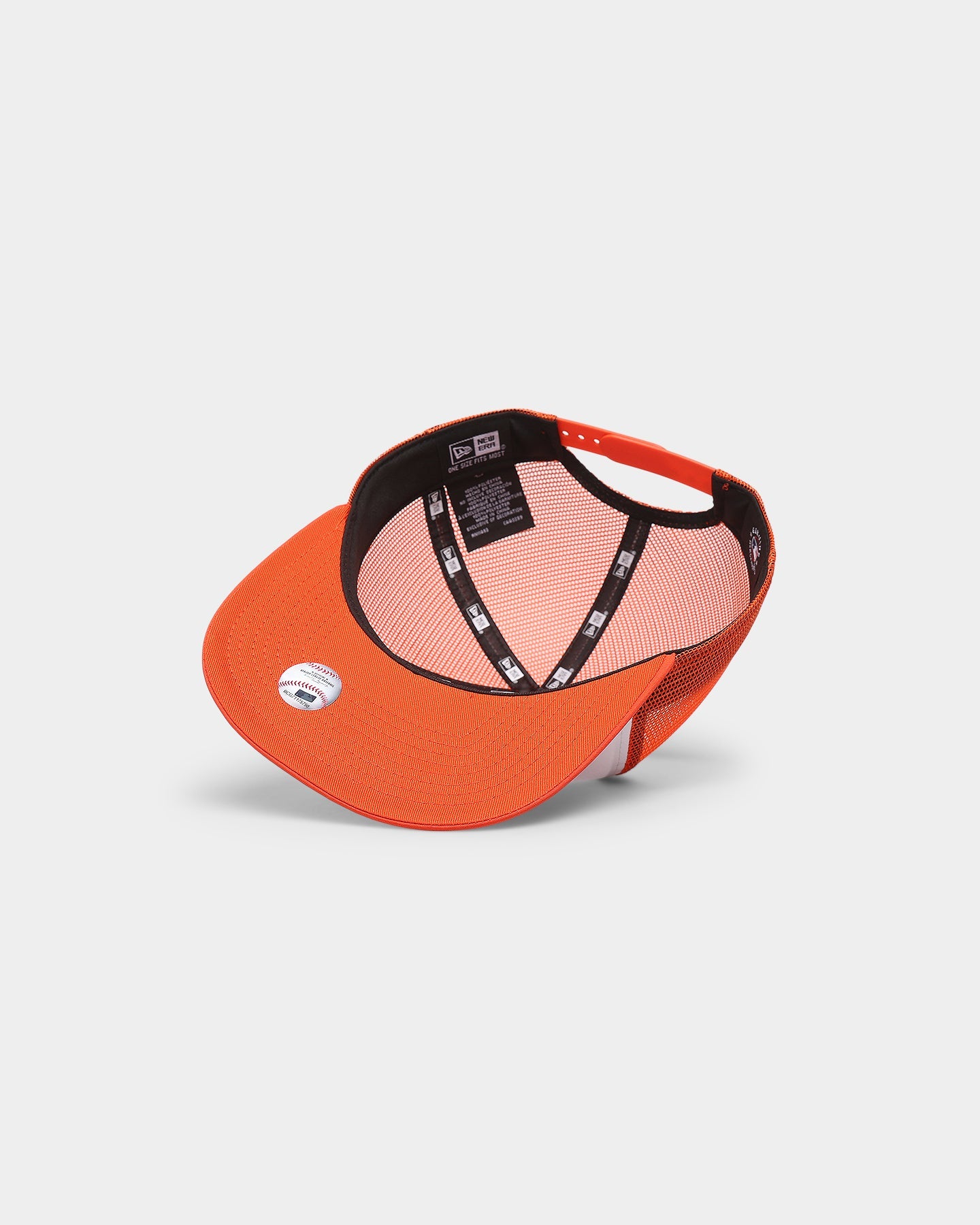 New Era San Francisco Giants 'Team Two-Tone' Prolight Old Golfer Trucker Snapback White/OTC