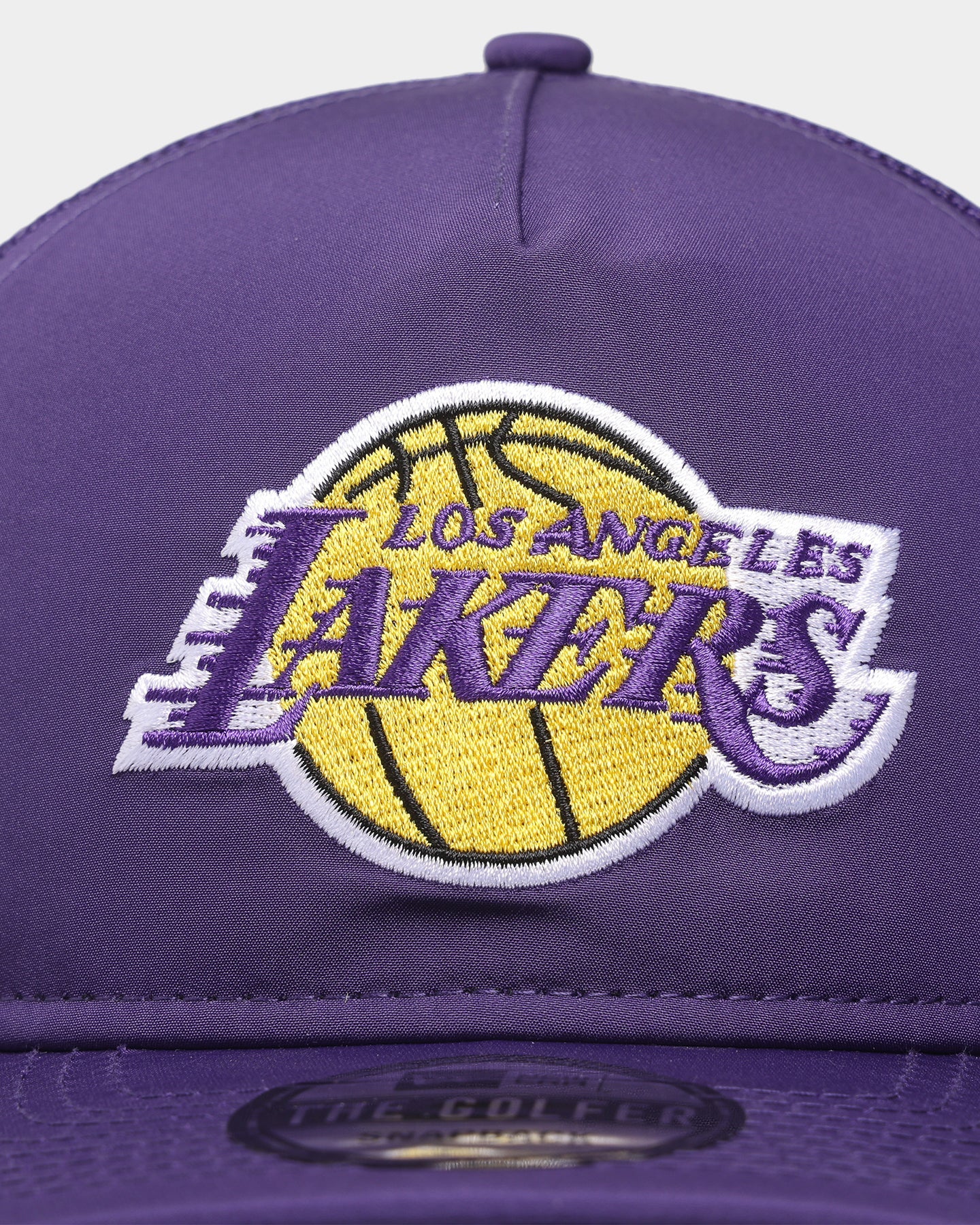 New Era Los Angeles Lakers 'OG Team Colour' Prolight Old Golfer Trucker Snapback OTC