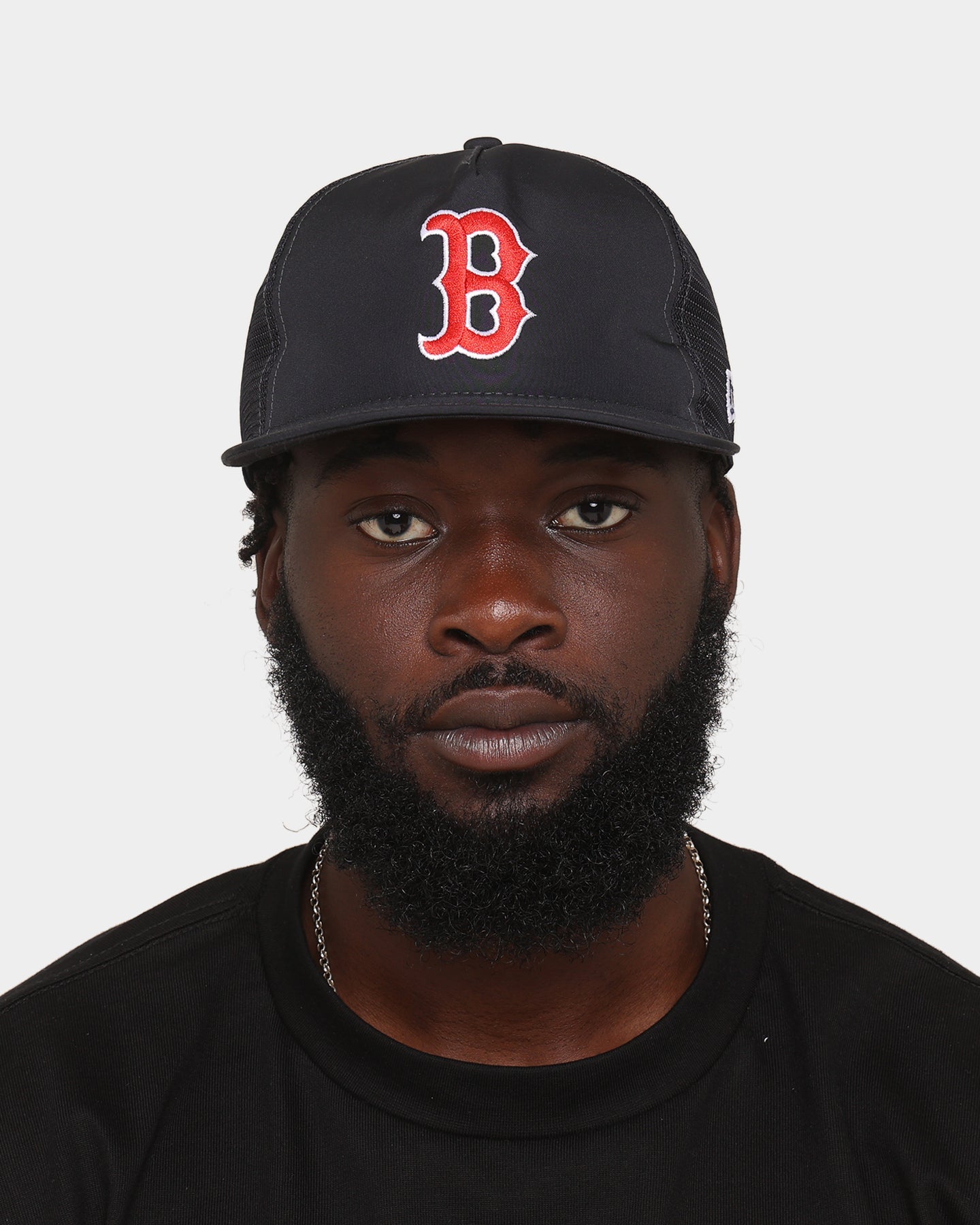 New Era Boston Red Sox 'OG Team Colour' Prolight Old Golfer Trucker Snapback OTC
