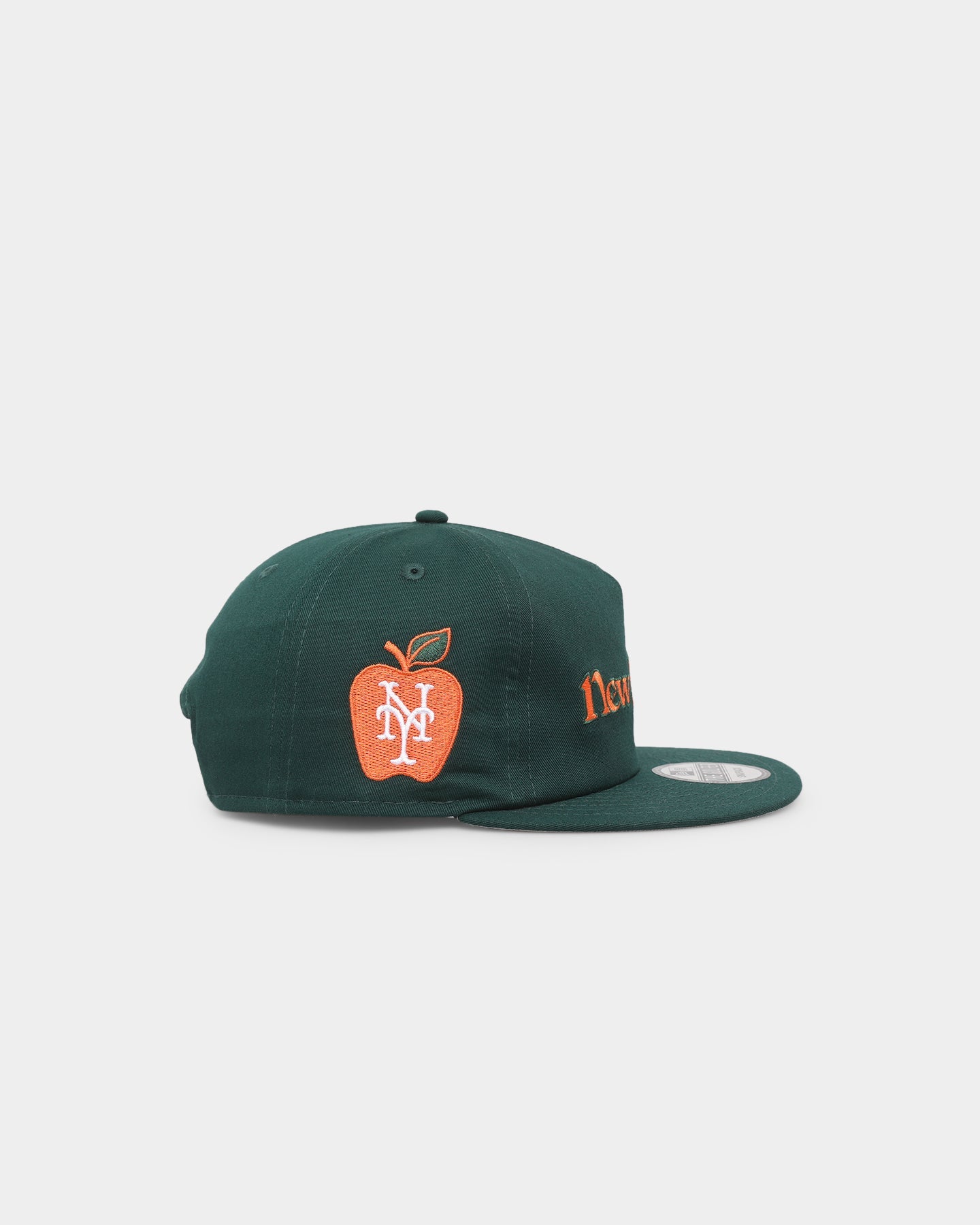 New Era New York Mets 'Big Apple' Old Golfer Snapback Dark Green/Orange