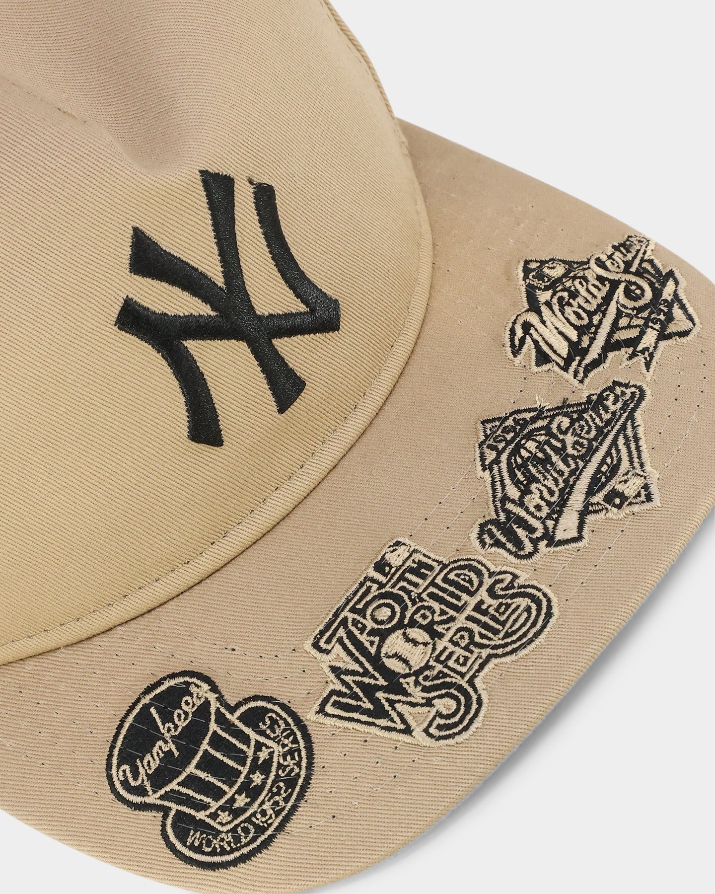 New Era New York Yankees 'Tumbleweed Visor Patch' Old Golfer Snapback Tumbleweed