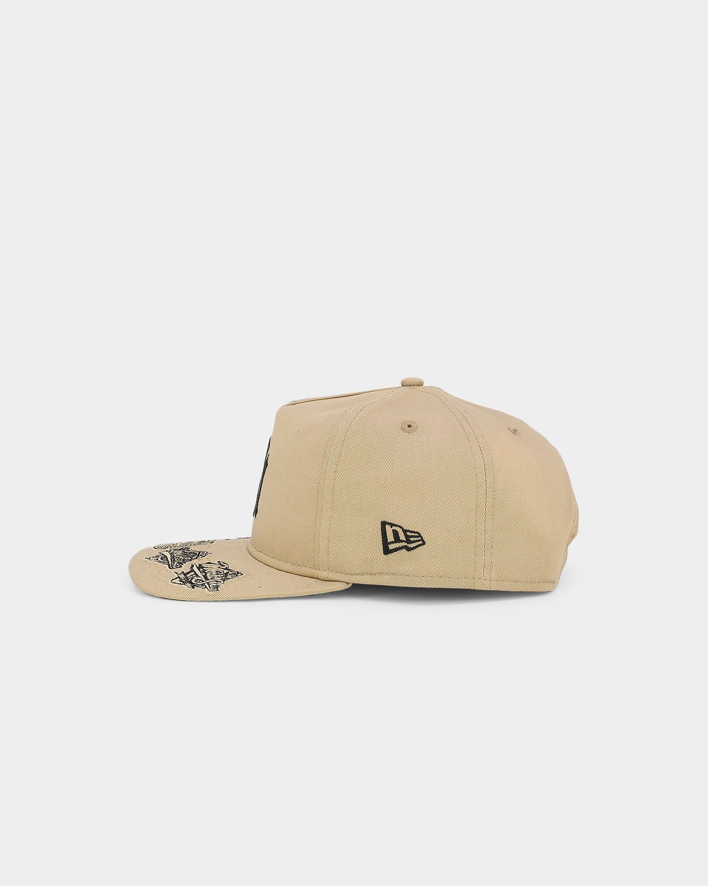 New Era New York Yankees 'Tumbleweed Visor Patch' Old Golfer Snapback Tumbleweed