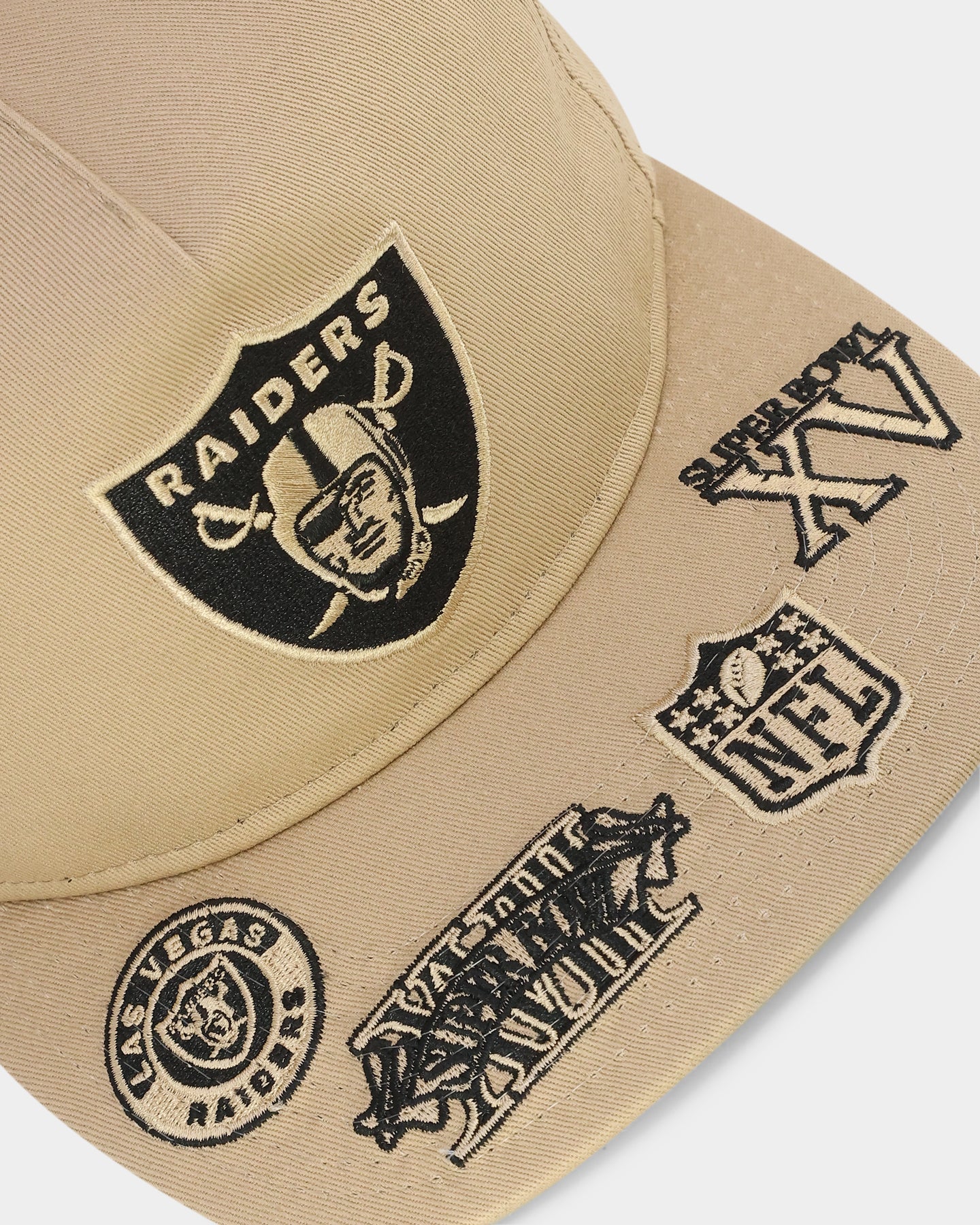 New Era Las Vegas Raiders 'Tumbleweed Visor Patch' Old Golfer Snapback Tumbleweed