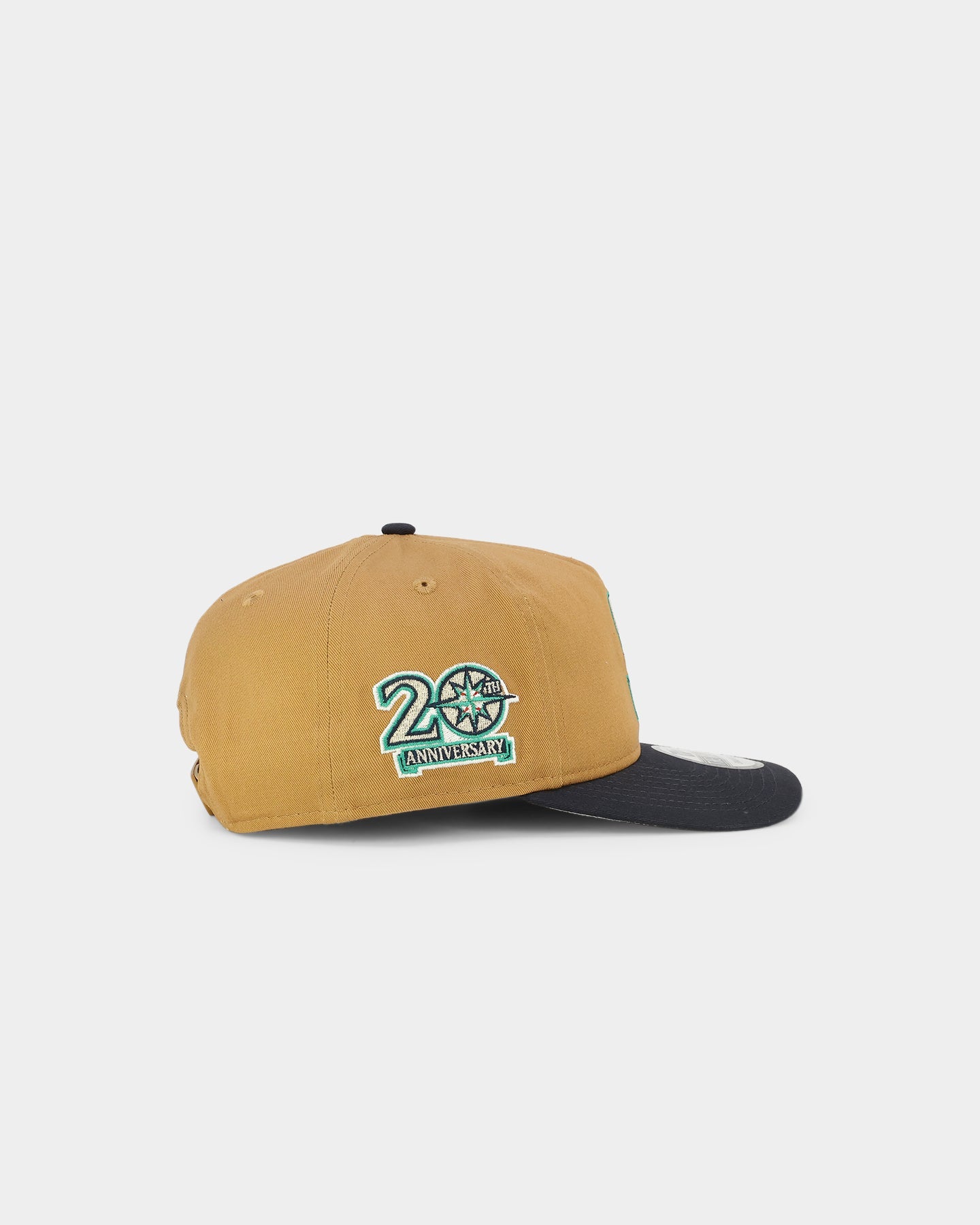 New Era Seattle Mariners 'Midnight Harvest 2-Tone' Old Golfer Snapback Wheat/Navy