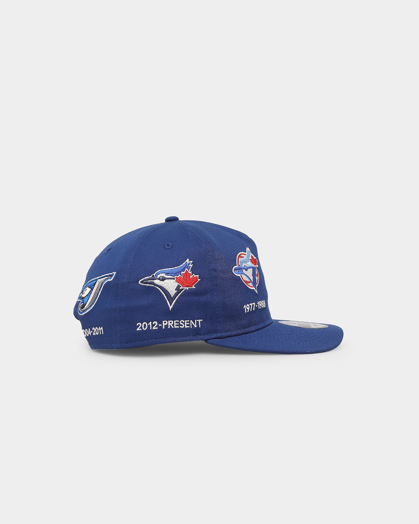 New Era Toronto Blue Jays 'Logo Evolution' Golfer Snapback Golfer Collection Light Royal