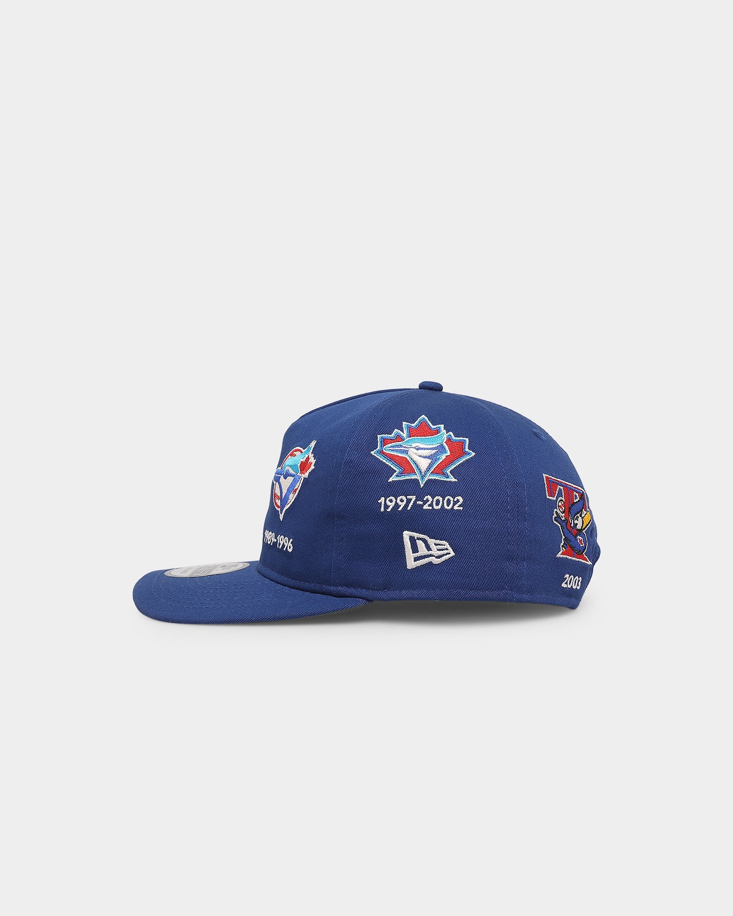 New Era Toronto Blue Jays 'Logo Evolution' Golfer Snapback Golfer Collection Light Royal