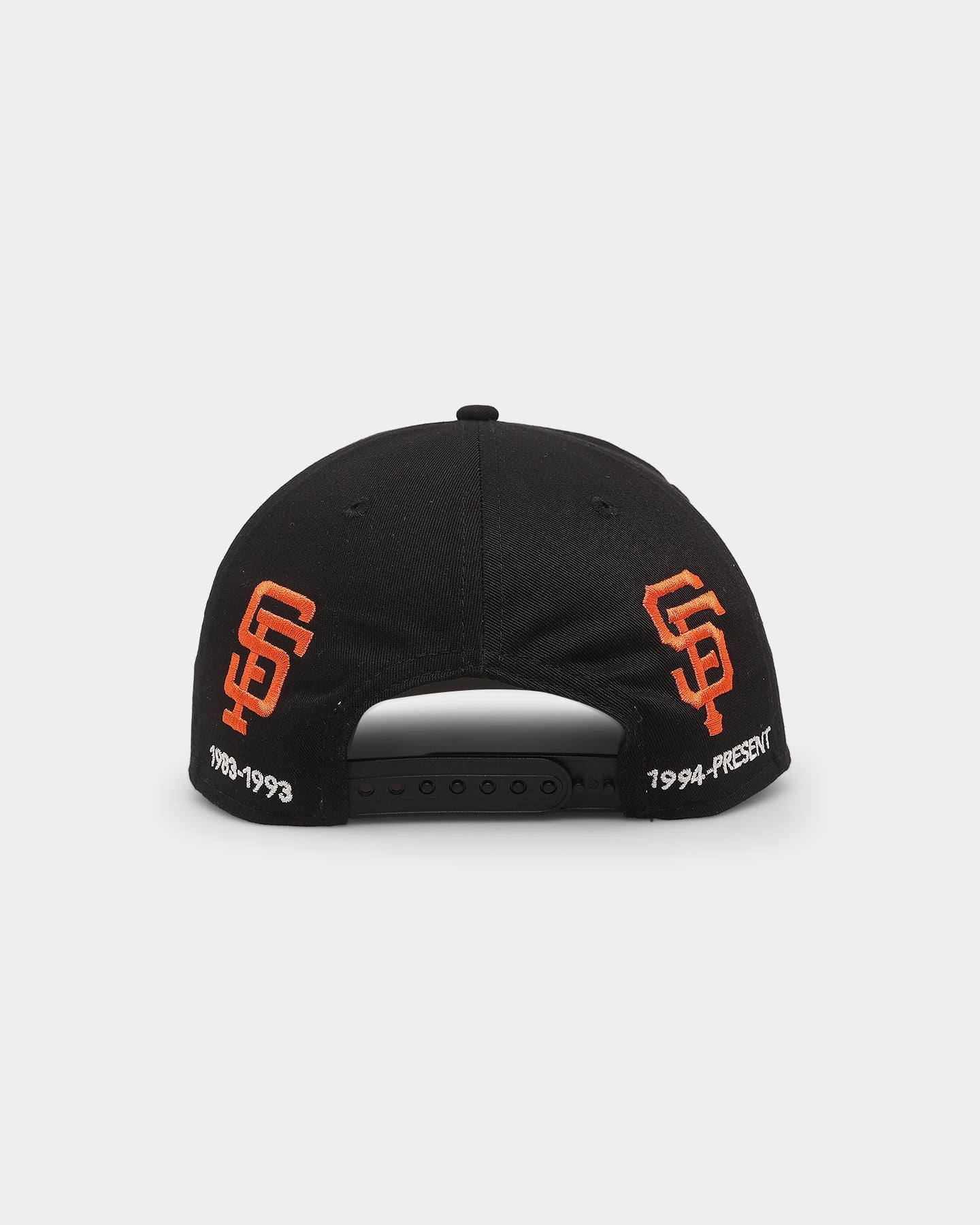 New Era San Francisco Giants 'Logo Evolution' Golfer Snapback Collection Black