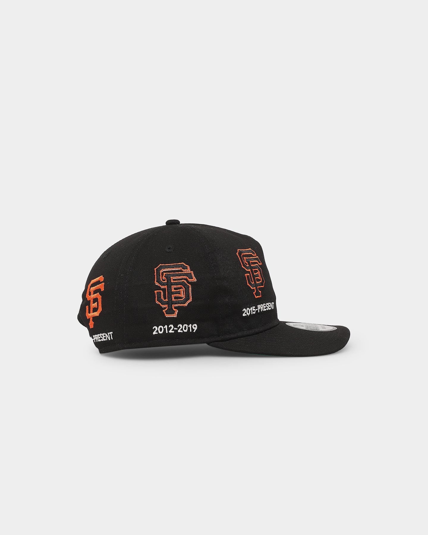 New Era San Francisco Giants 'Logo Evolution' Golfer Snapback Collection Black
