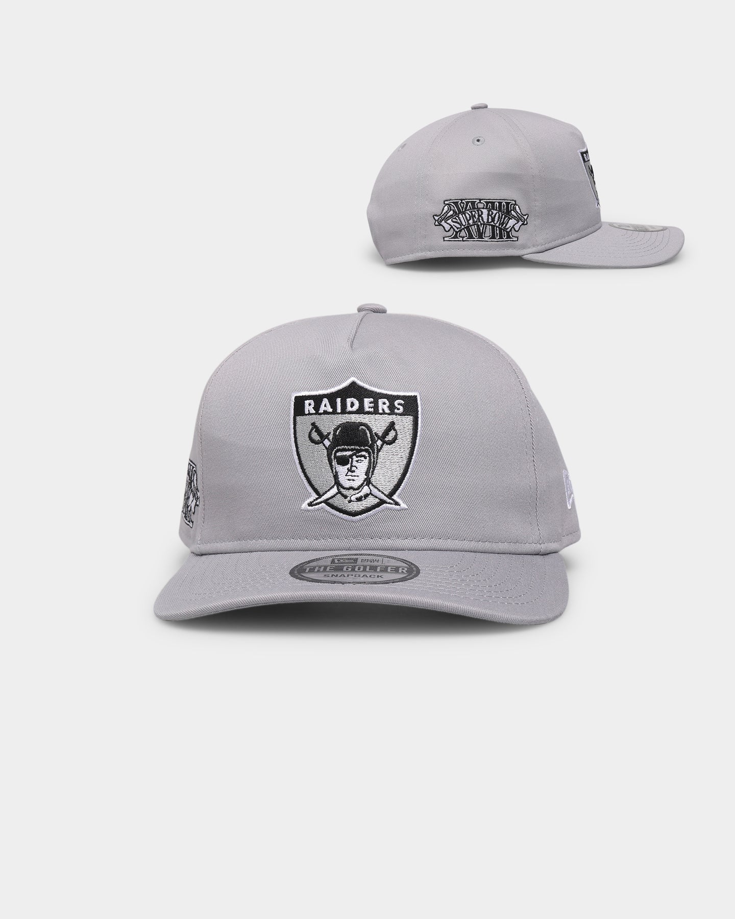 New Era Oakland Raiders 'Koala Grey' Old Golfer Snapback Grey/White