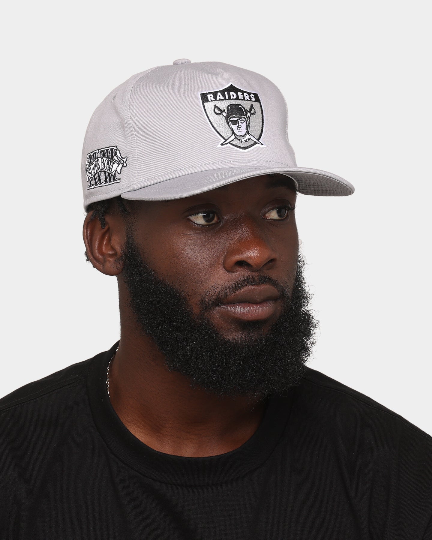 New Era Oakland Raiders 'Koala Grey' Old Golfer Snapback Grey/White