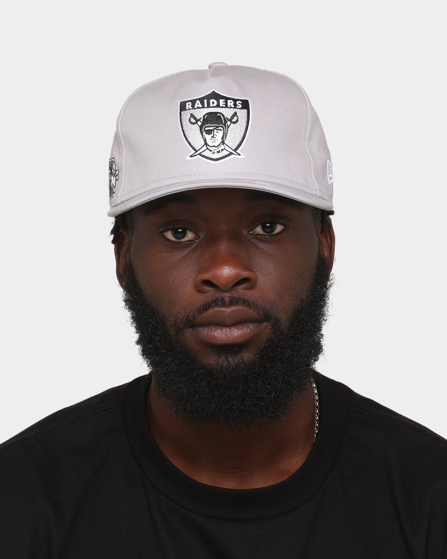New Era Oakland Raiders 'Koala Grey' Old Golfer Snapback Grey/White