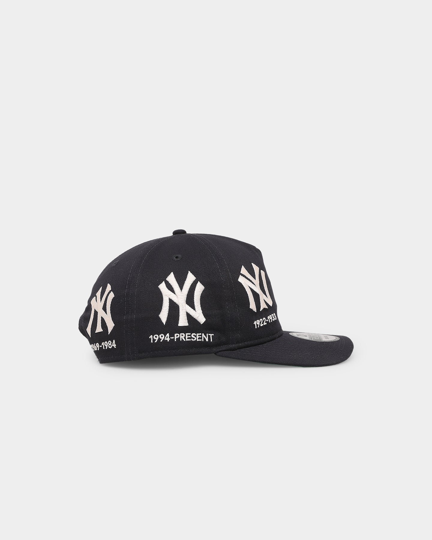 New Era New York Yankees 'Logo Evolution' Golfer Snapback Collection Navy