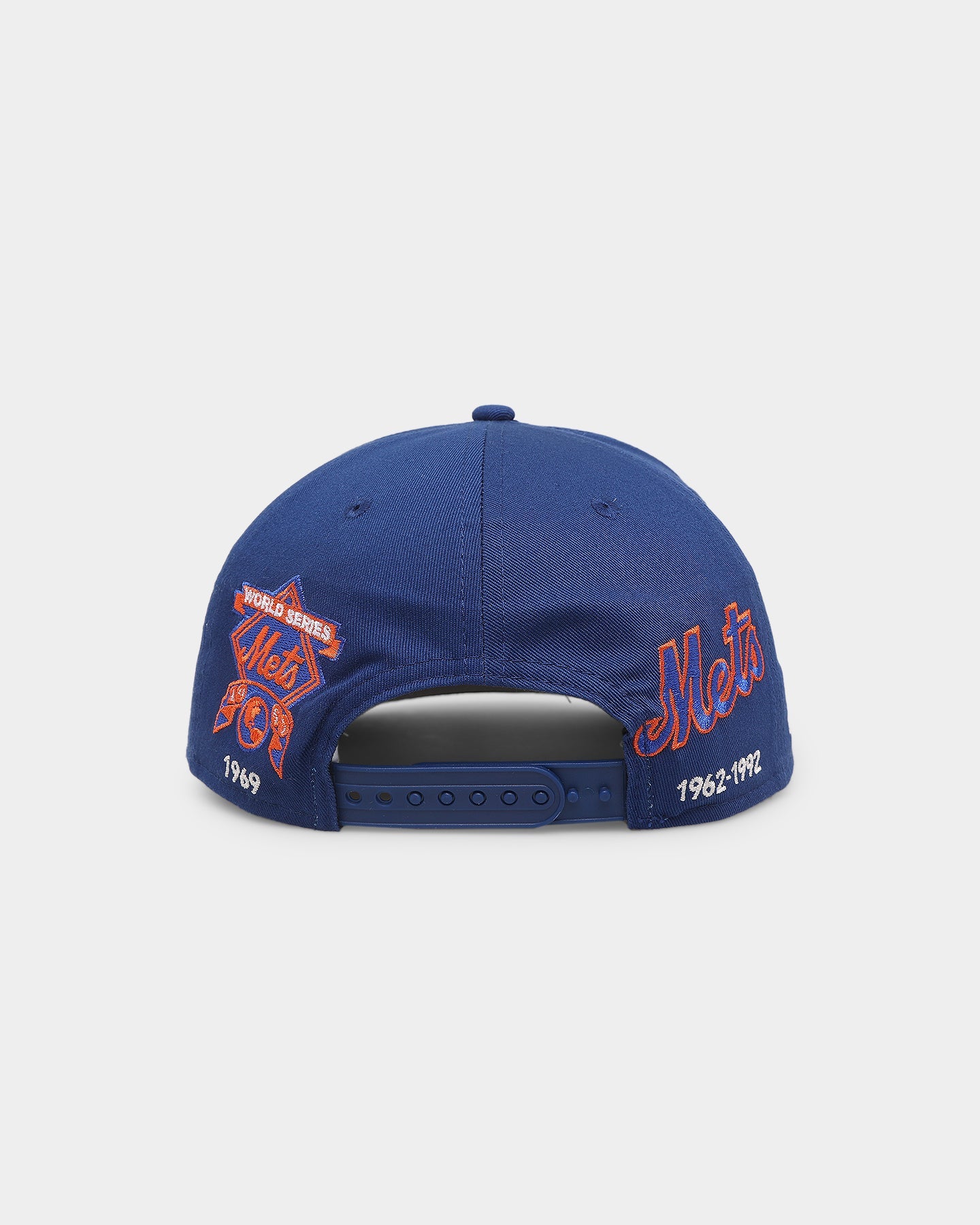 New Era New York Mets 'Logo Evolution' Golfer Snapback Collection Light Royal
